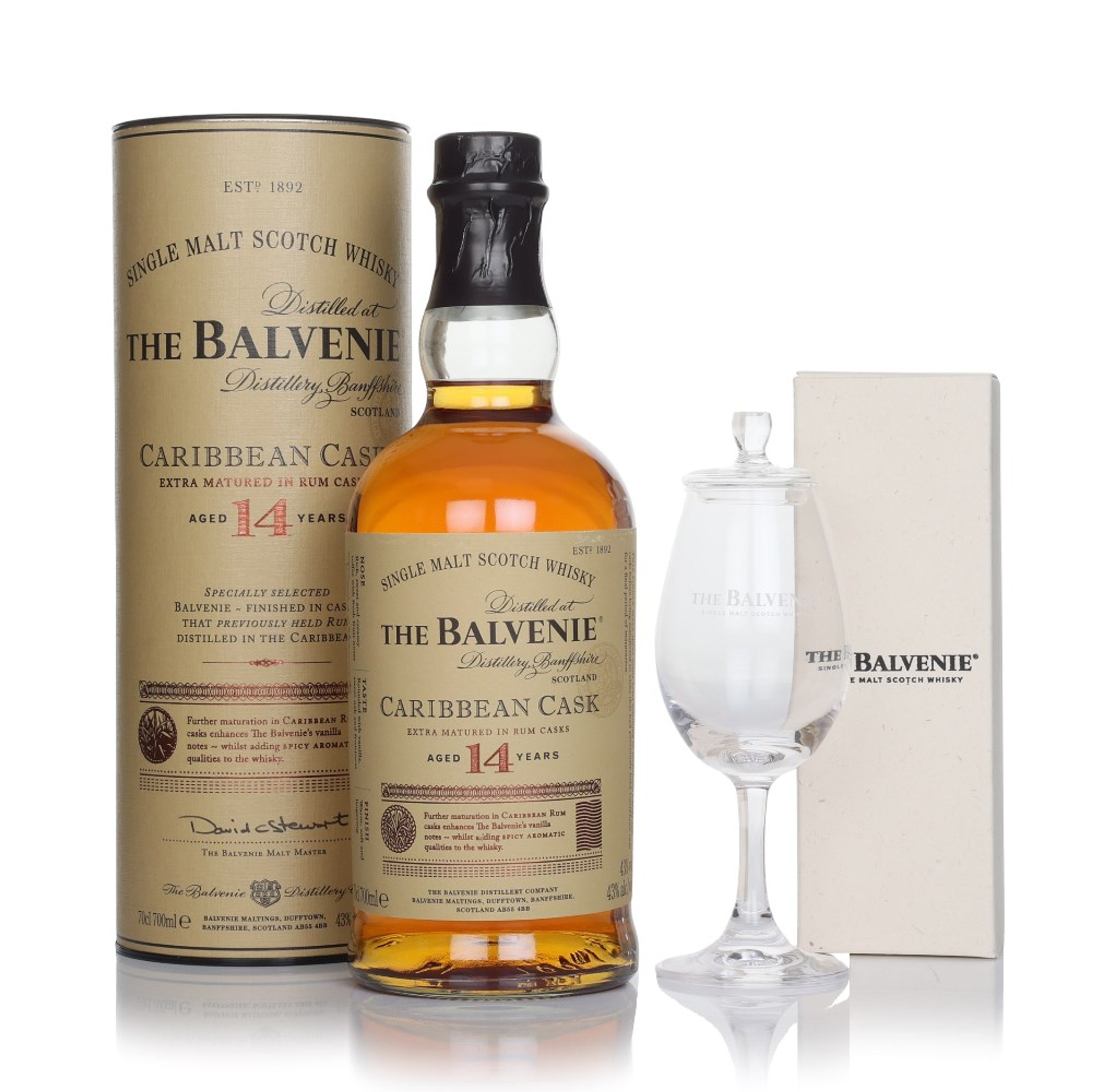 Balvenie 14 Year Old Caribbean Cask 70cl