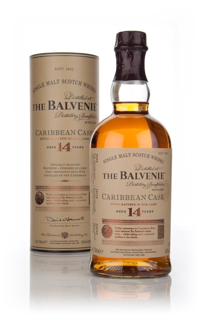 Balvenie 14 Year Old Caribbean Cask 70cl