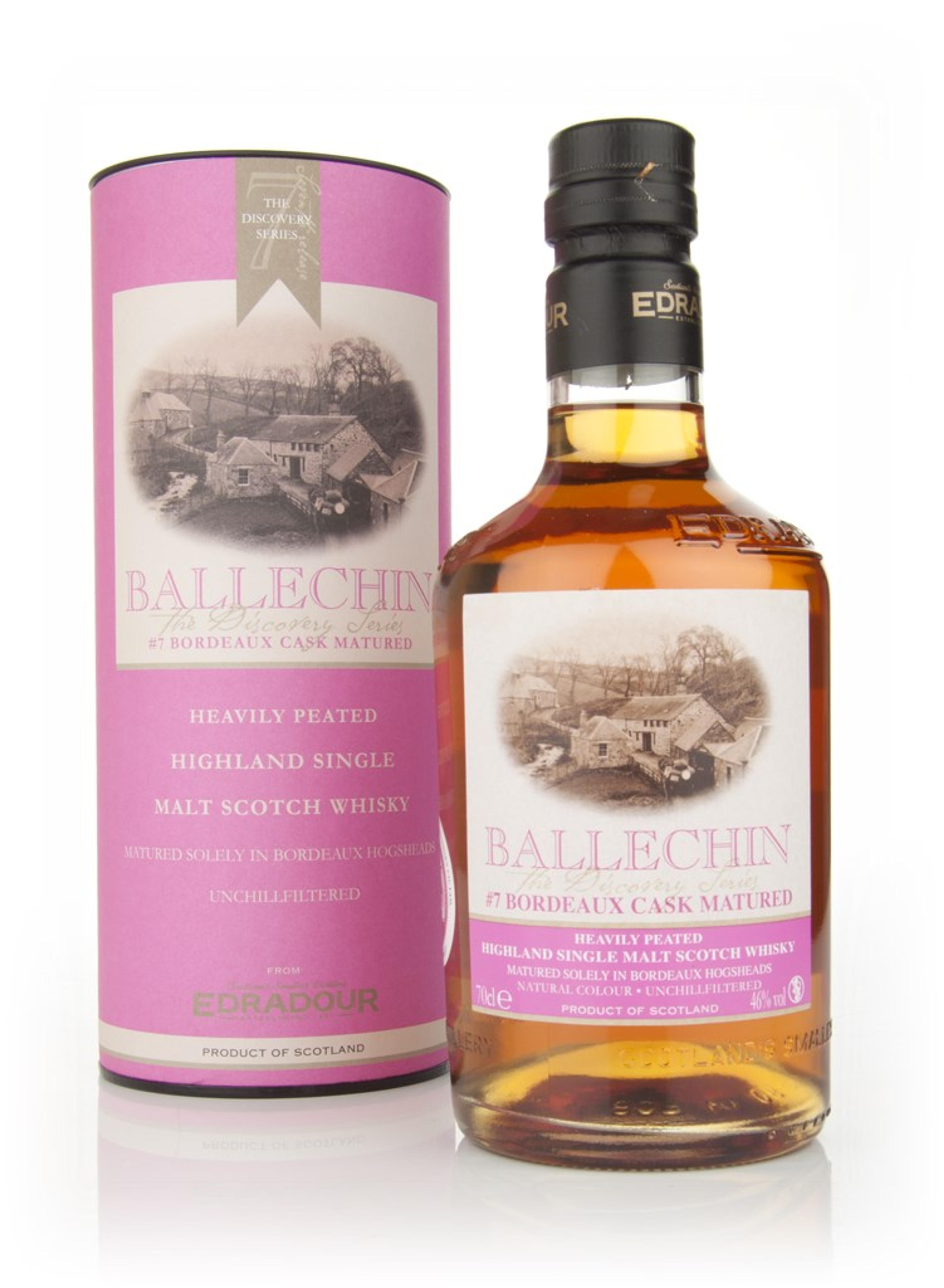 Edradour Ballechin #7 Bordeaux Cask Matured (The Discovery Series) 70cl