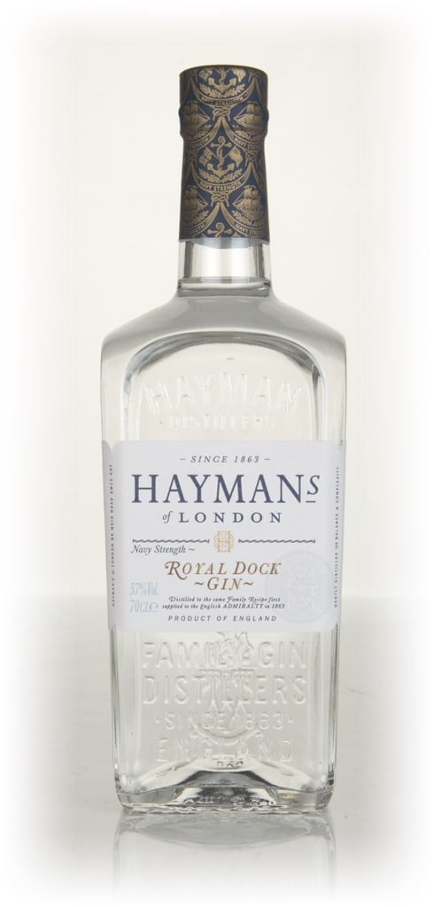 Hayman's Royal Dock Navy Strength Gin 70cl