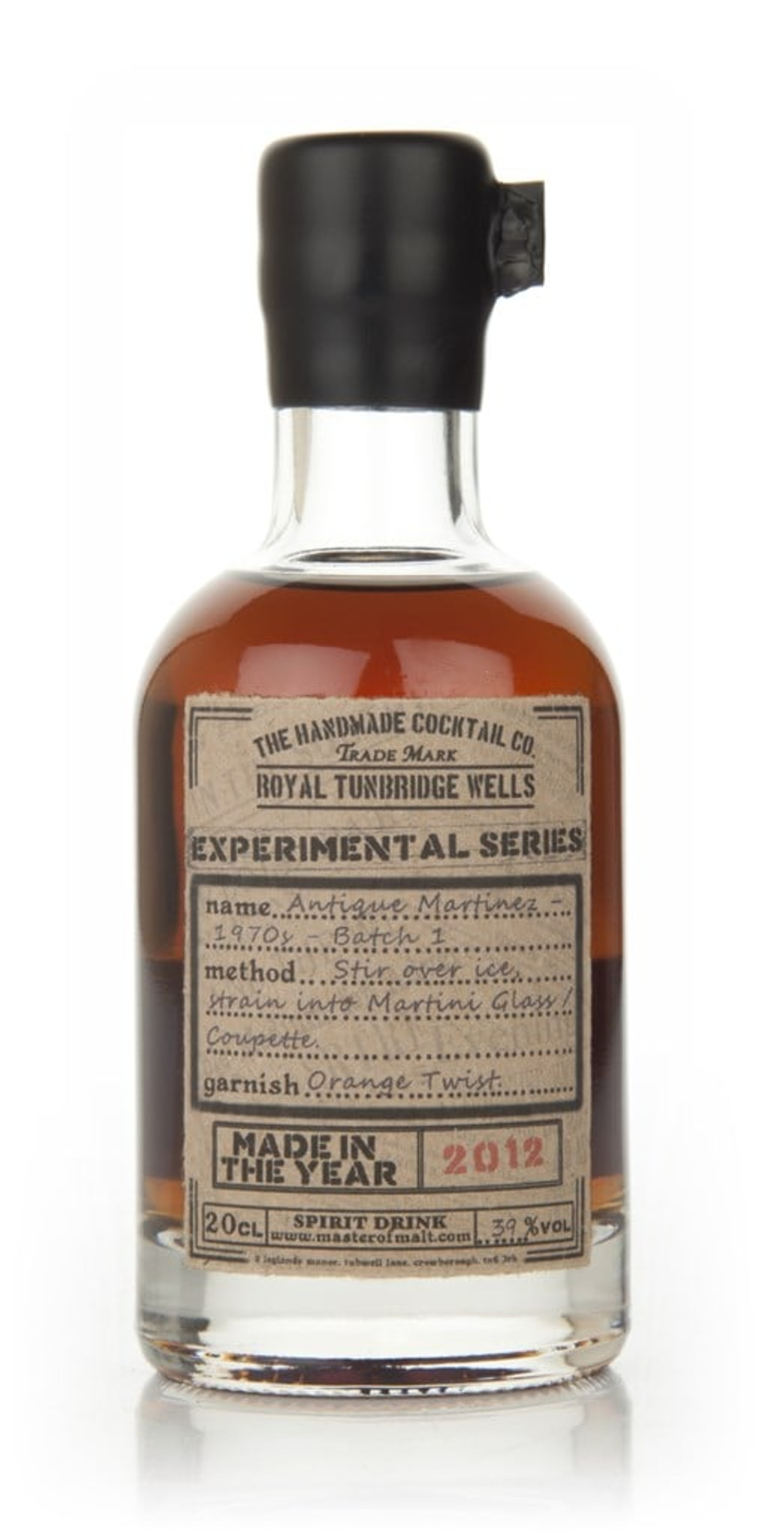 Antique Martinez – 1970s - Batch 1 20cl