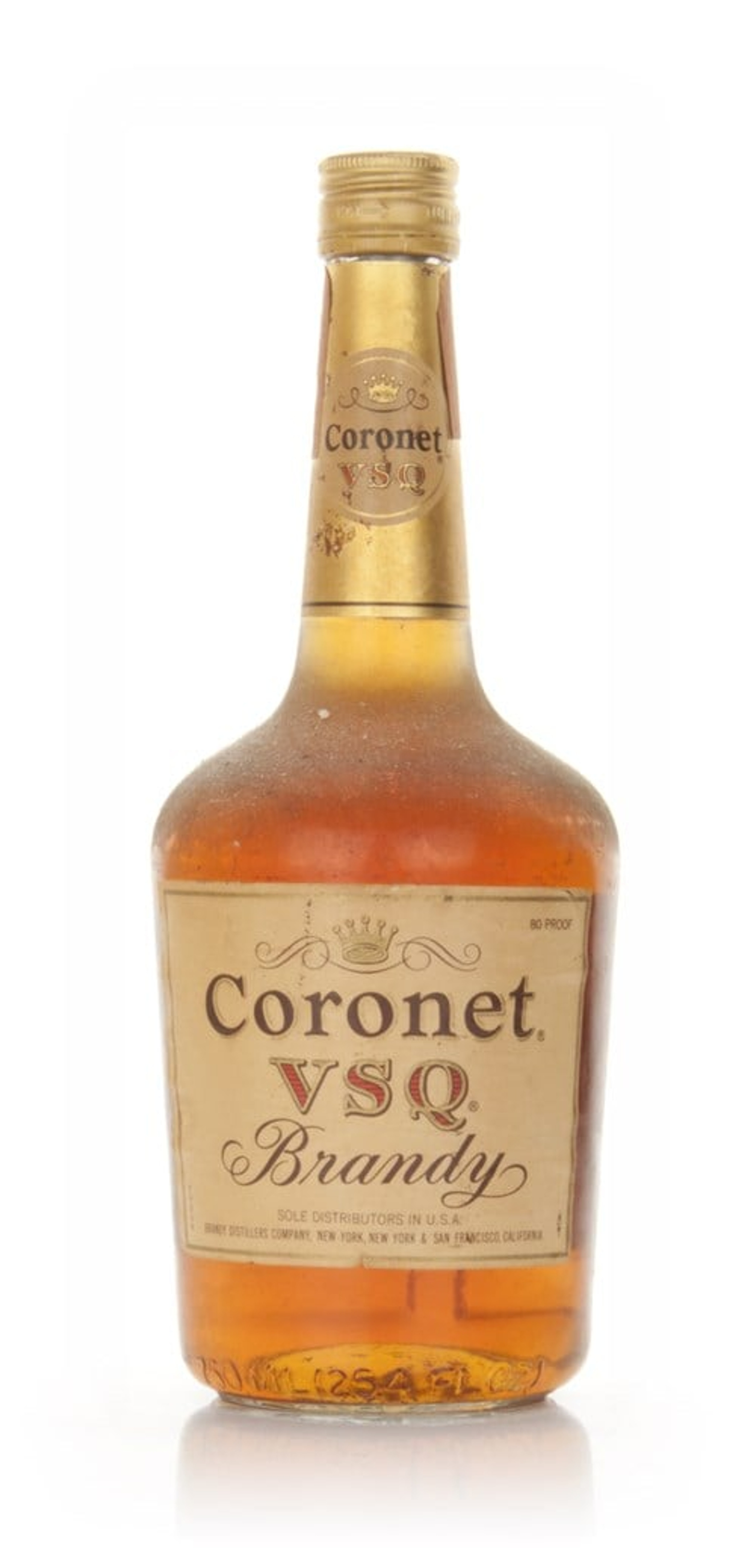 Coronet VSQ American Brandy - 1980s 70cl