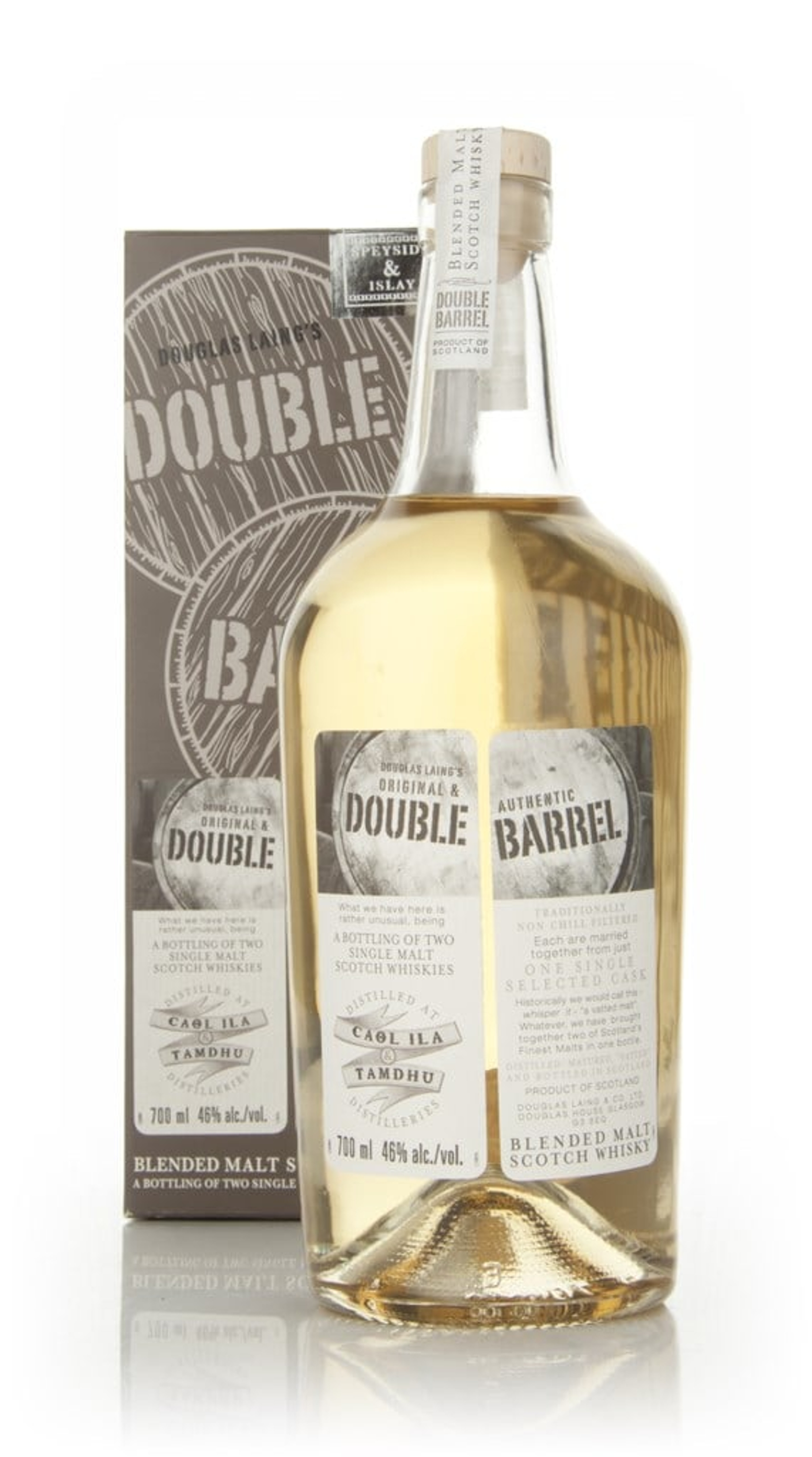Caol Ila & Tamdhu - Double Barrel (Douglas Laing) (Old Bottling) 70cl