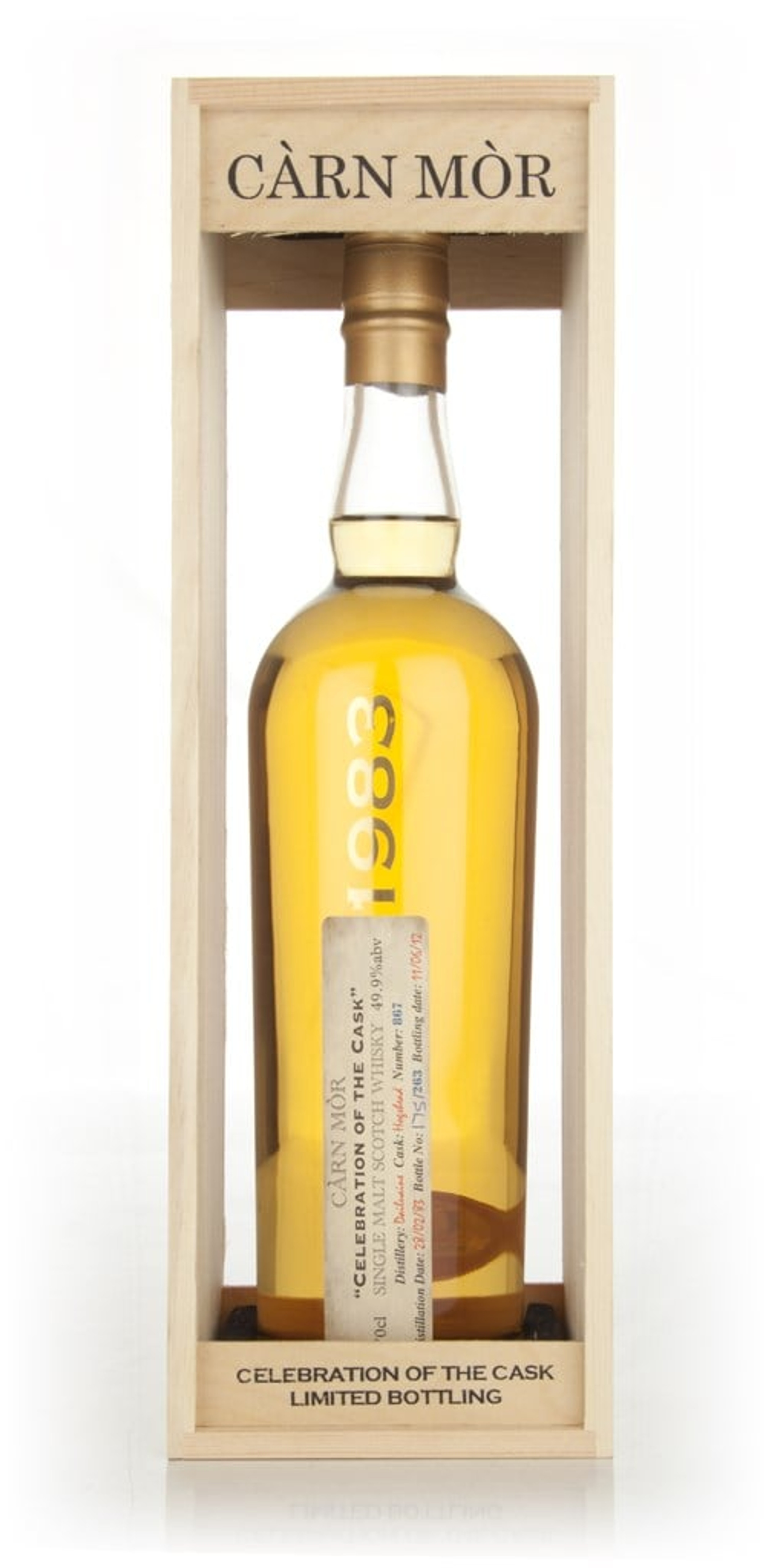 Daluiane 29 Year Old 1983 (cask 867) - Celebration of the Cask (Càrn Mòr) 70cl