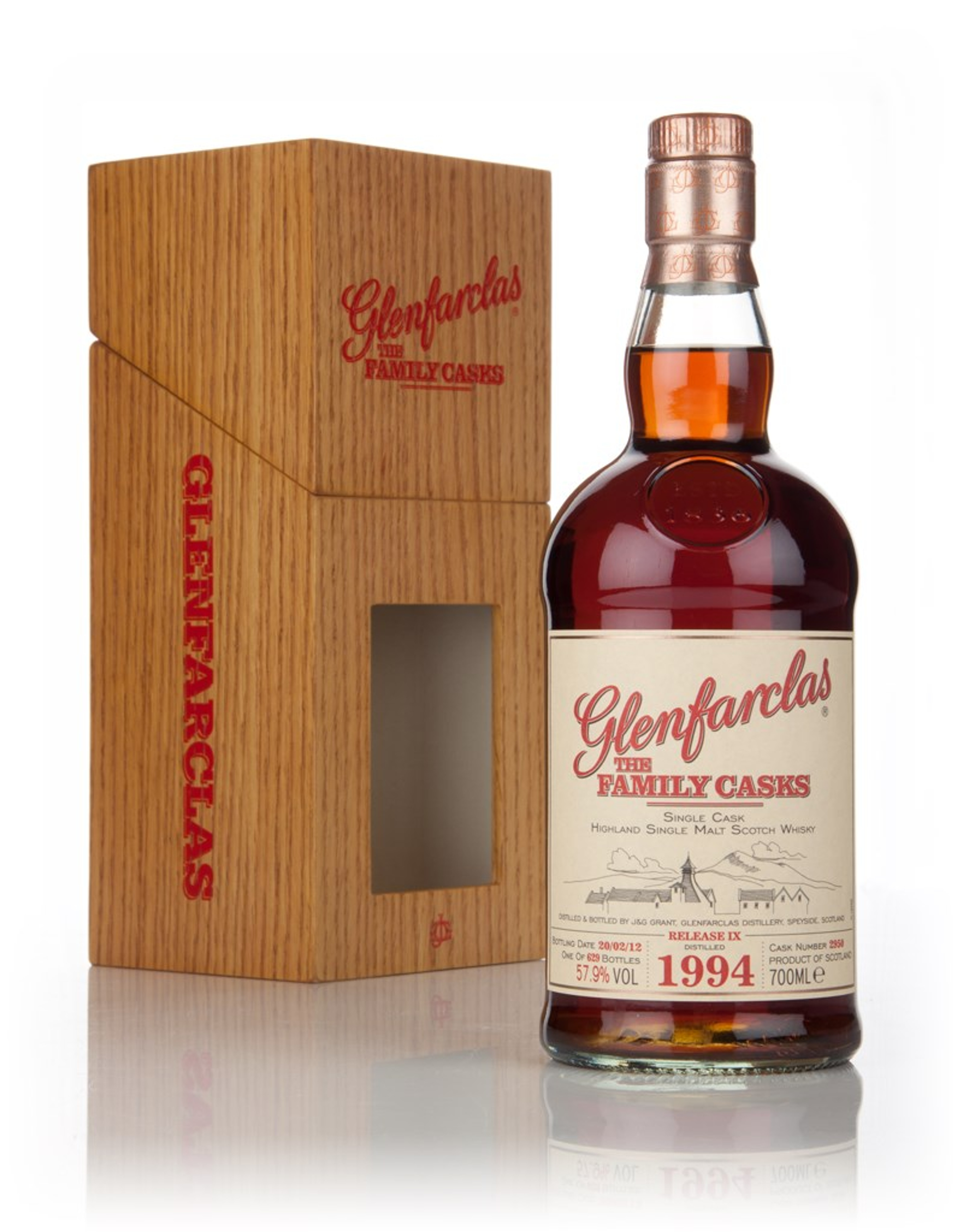 Glenfarclas 1994 (cask 2950) Family Cask Release IX 70cl