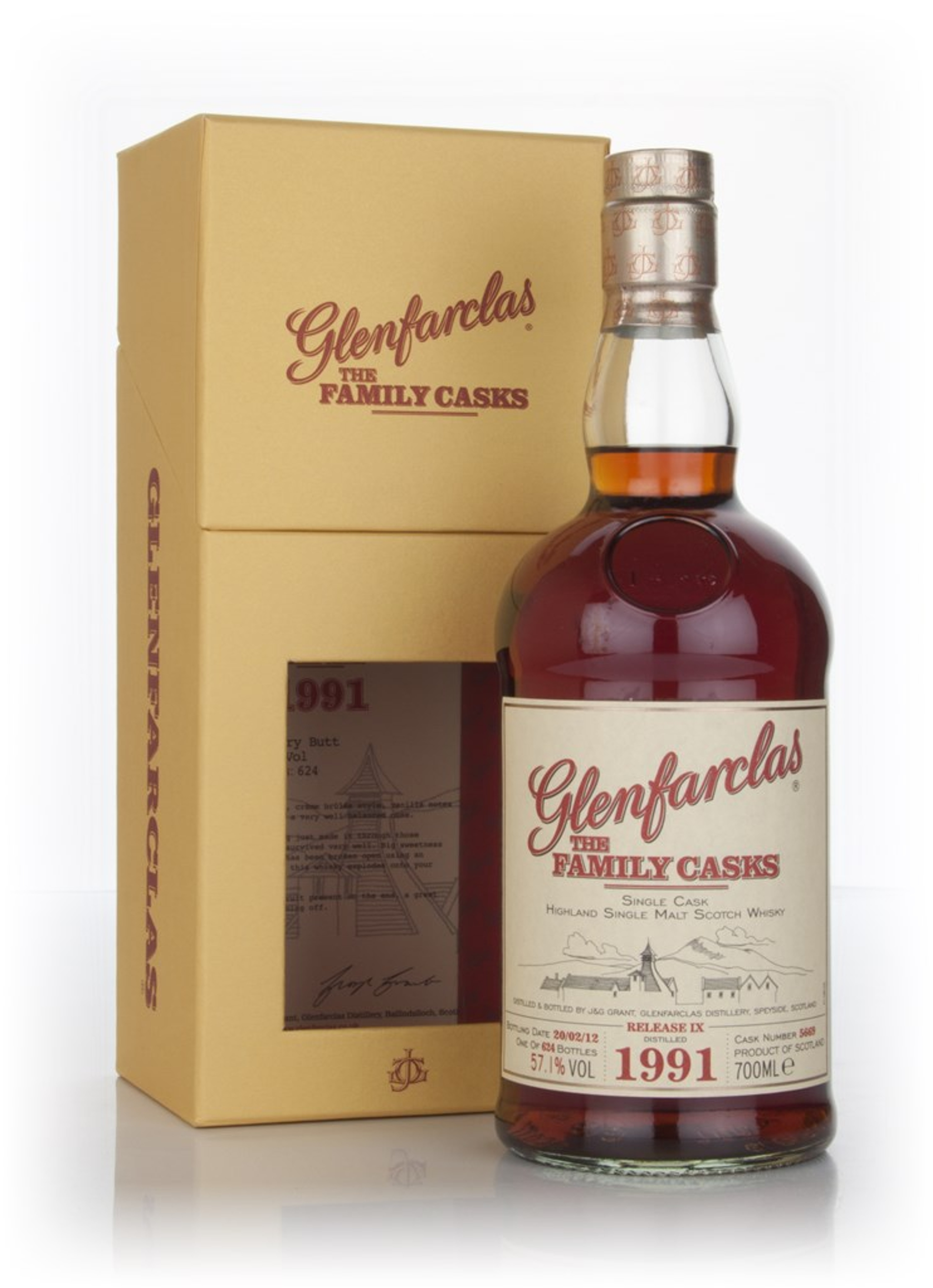 Glenfarclas 1991 Family Cask Release IX 70cl