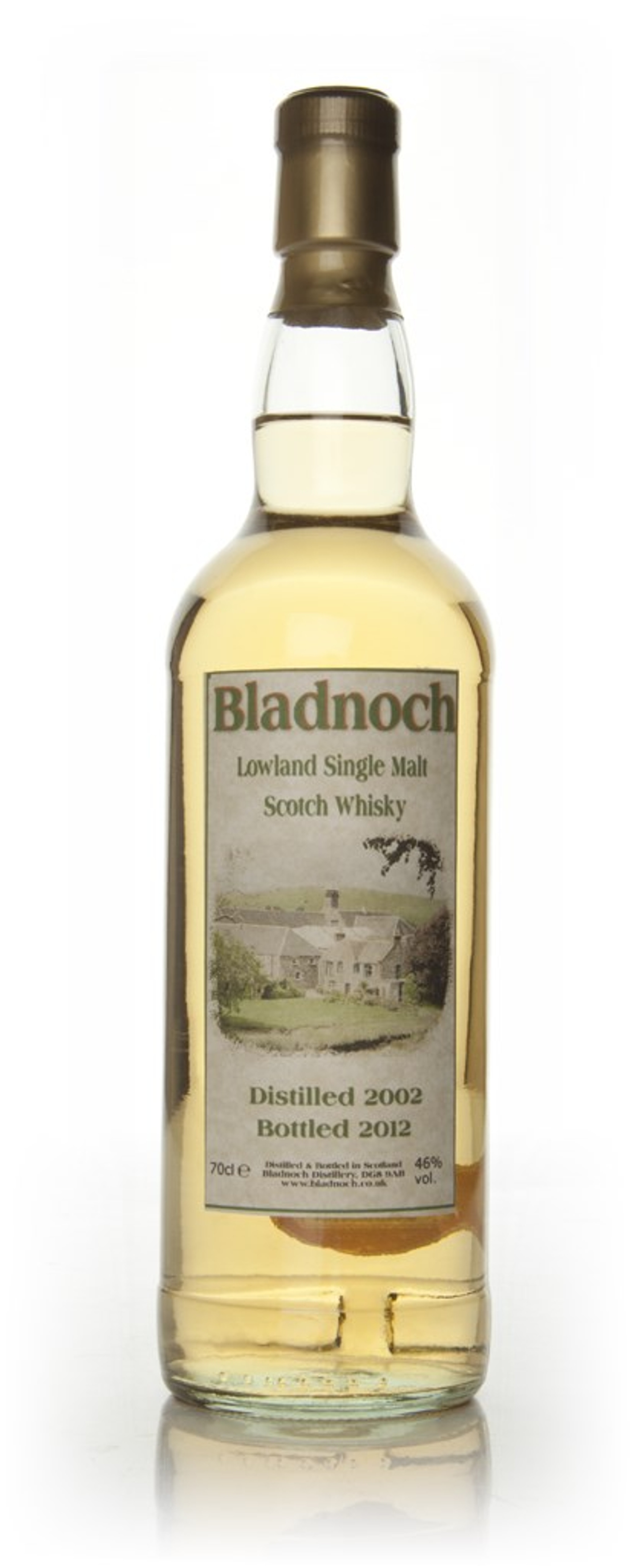 Bladnoch 9 Year Old 2002 - Distillery Label (46.00%) 70cl