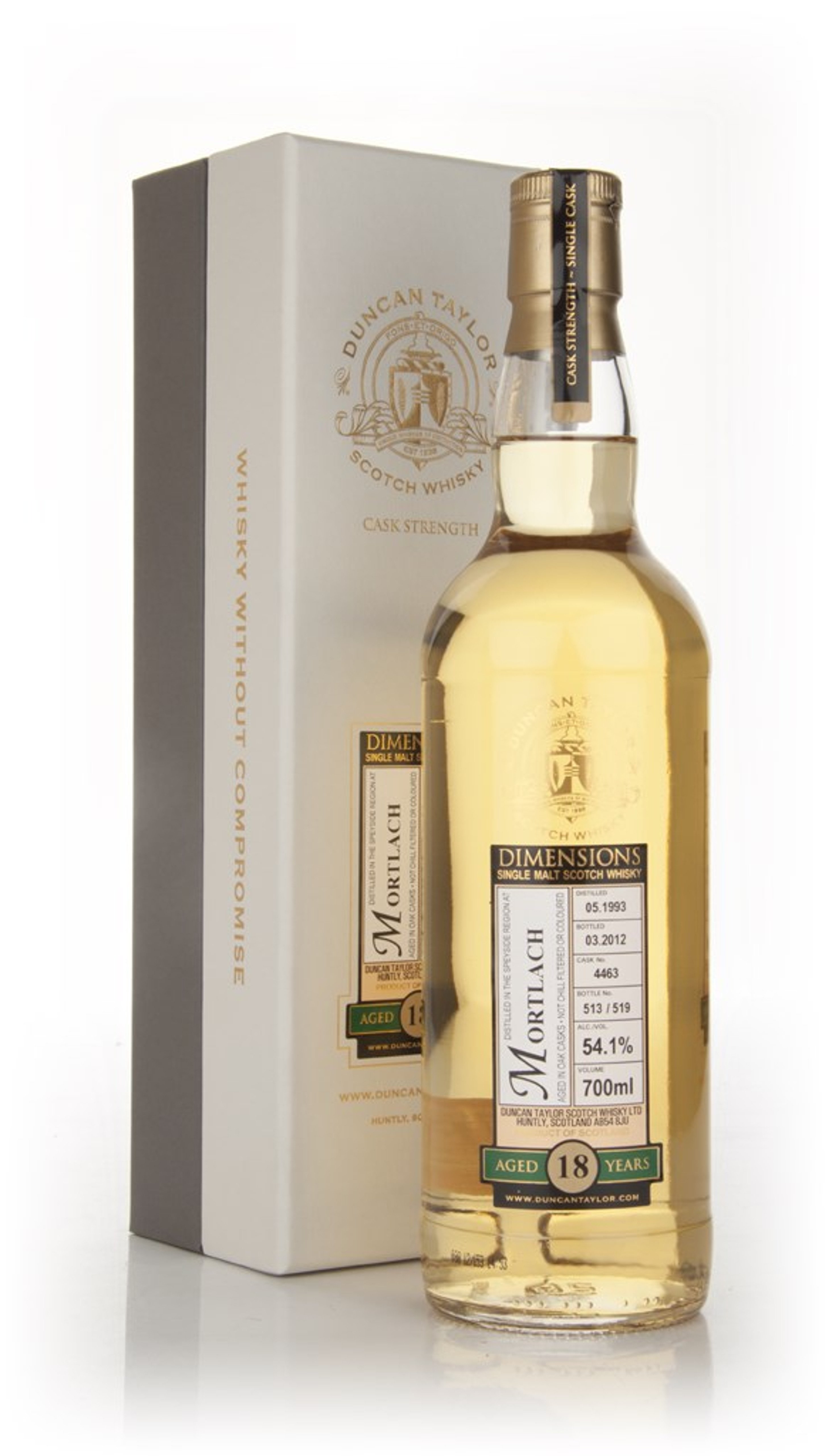 Mortlach 18 Year Old 1993 - Dimensions (Duncan Taylor) 70cl