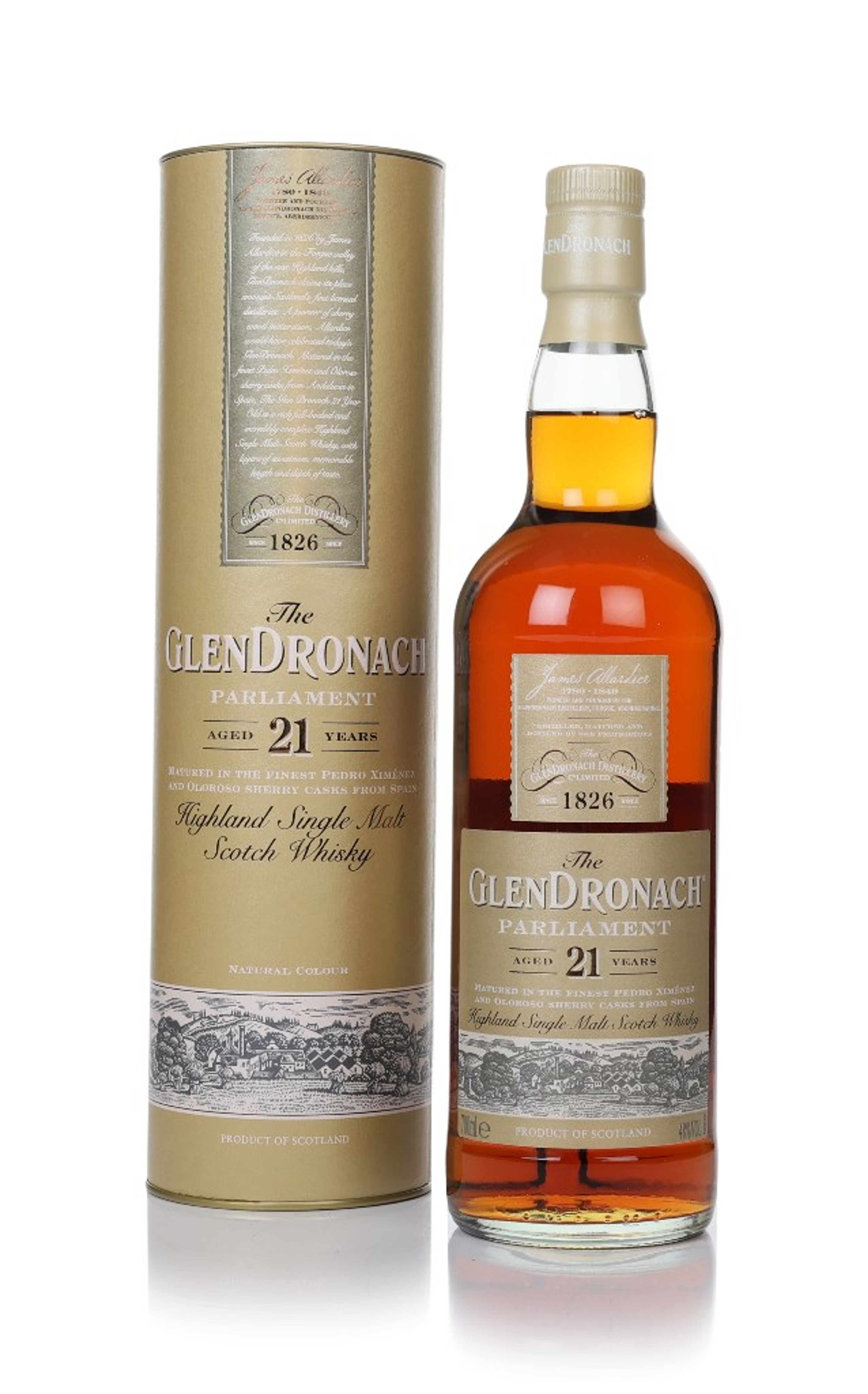 The GlenDronach 21 Year Old - Parliament 70cl