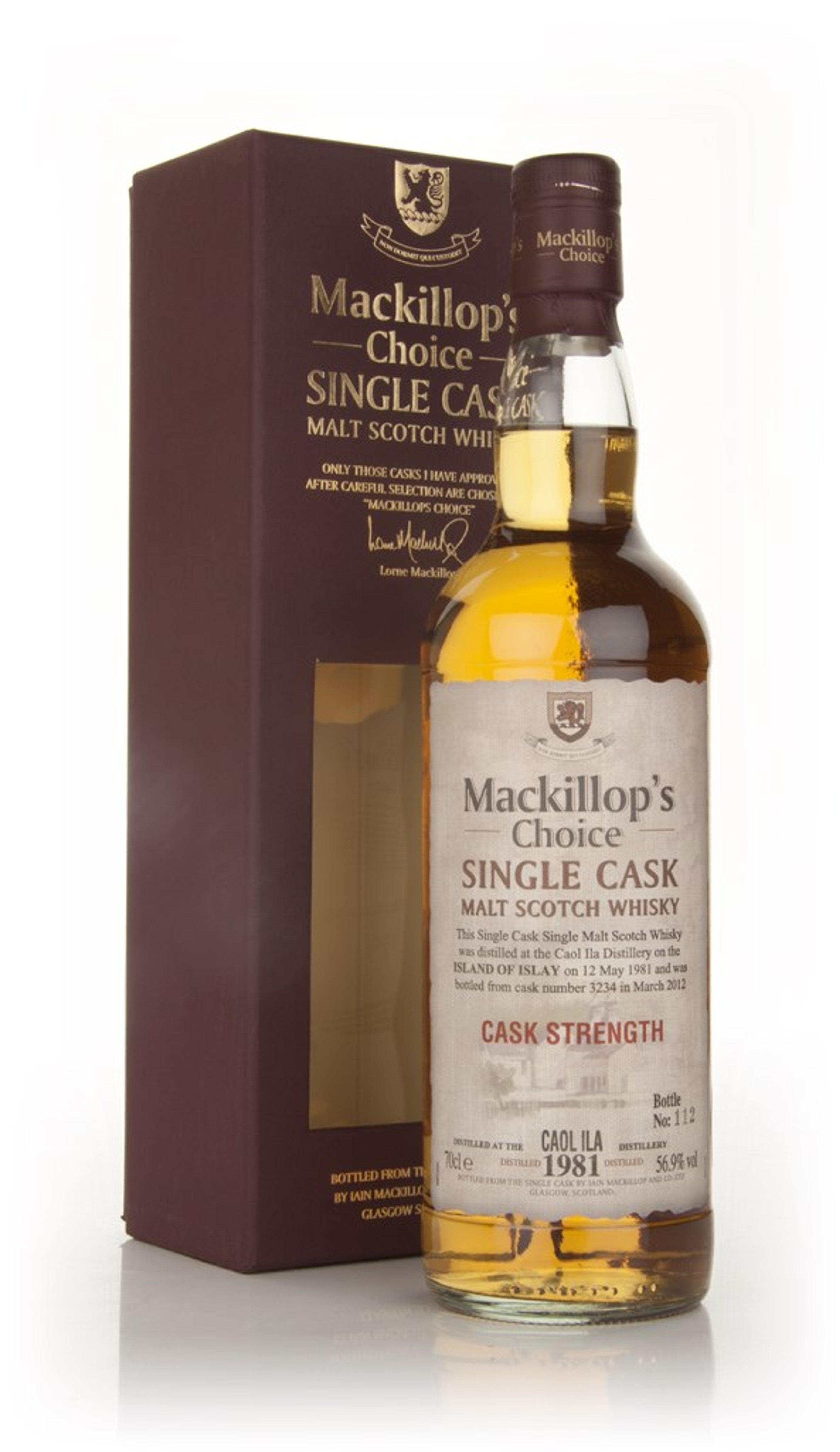 Caol Ila 30 Year Old 1981 (cask 3234) - Mackillop's Choice 70cl