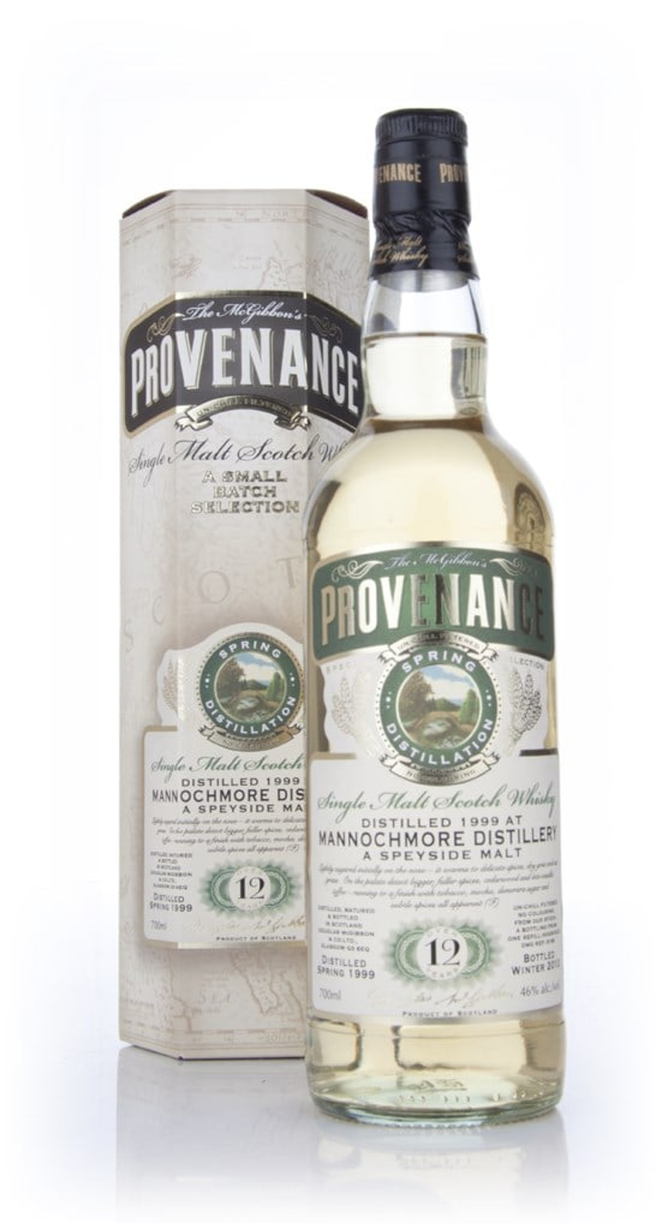 Mannochmore 12 Year Old 1999 - Provenance (Douglas Laing) 70cl