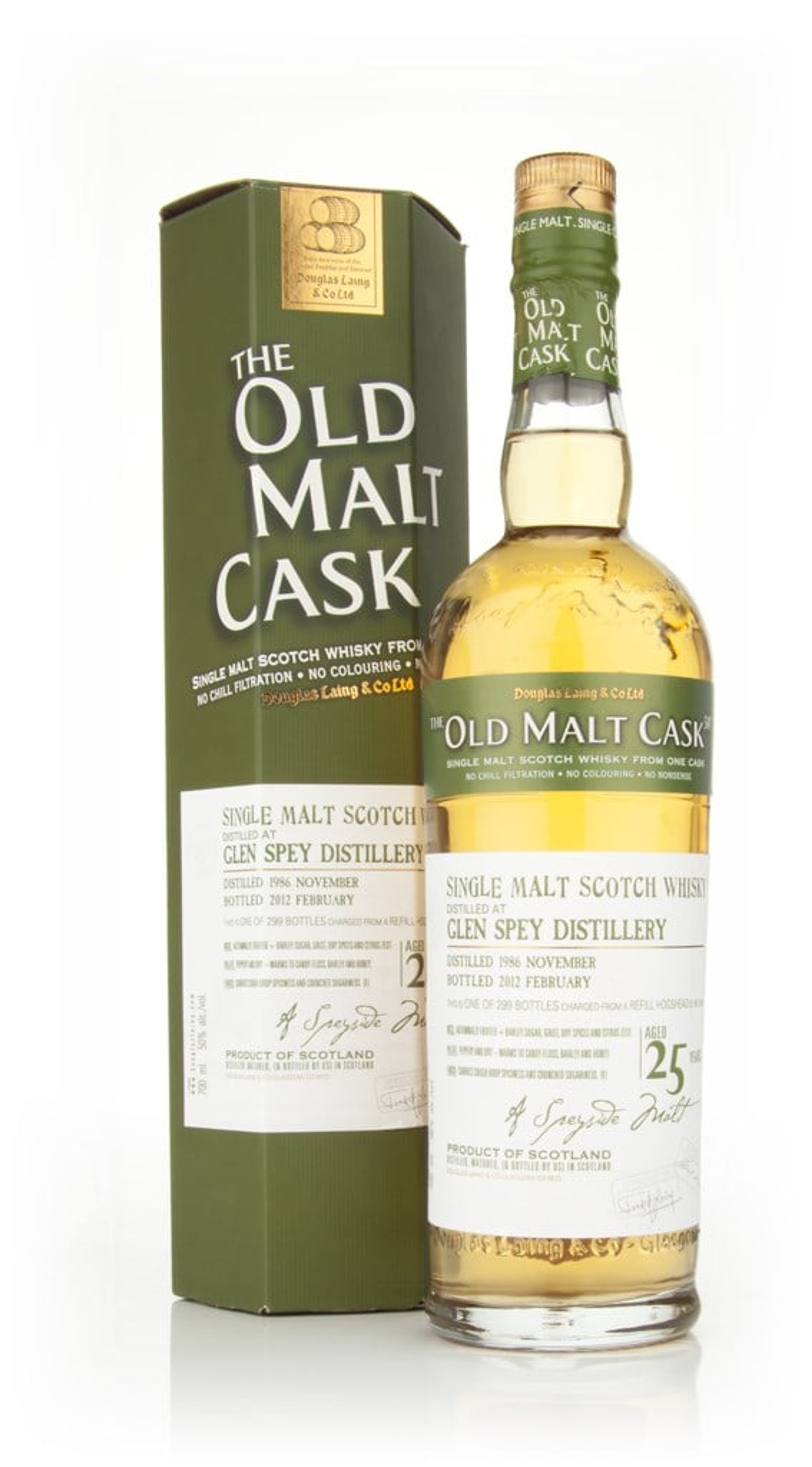Glen Spey 25 Year Old 1986 - Old Malt Cask (Douglas Laing) 70cl