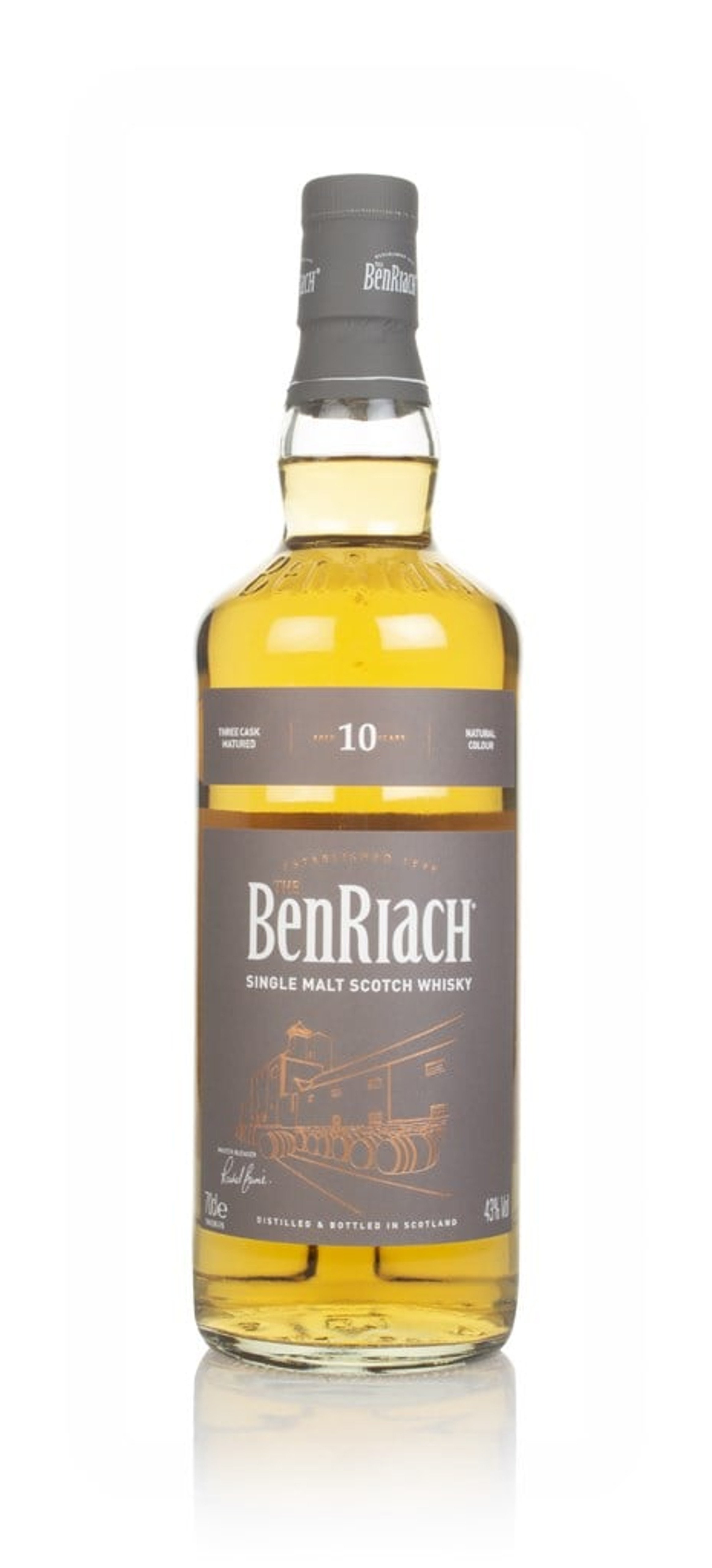 Benriach 10 Year Old (No Box / Torn Label) 70cl