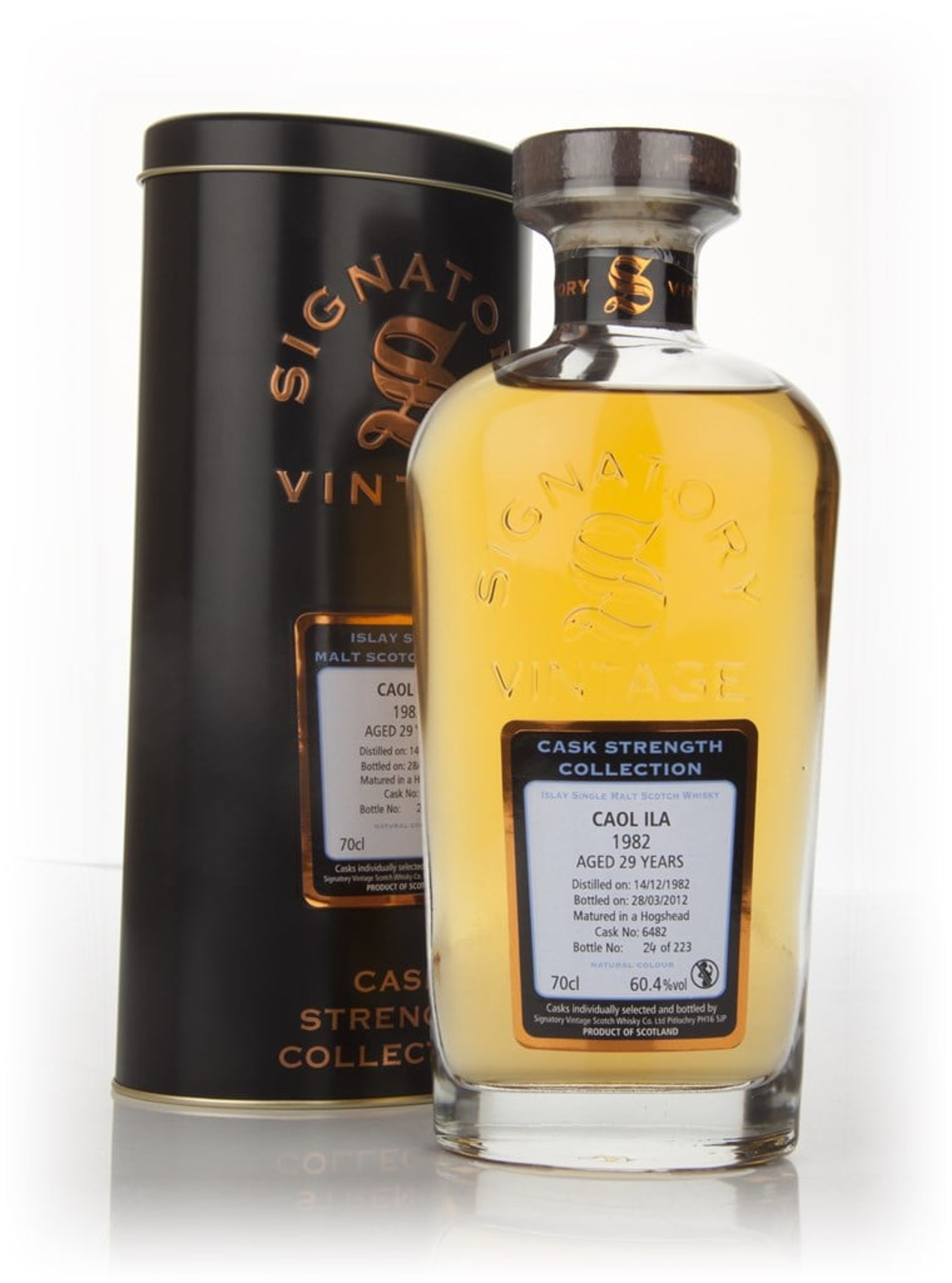Caol Ila 29 Year Old 1982 Cask Strength Collection (Signatory) 70cl