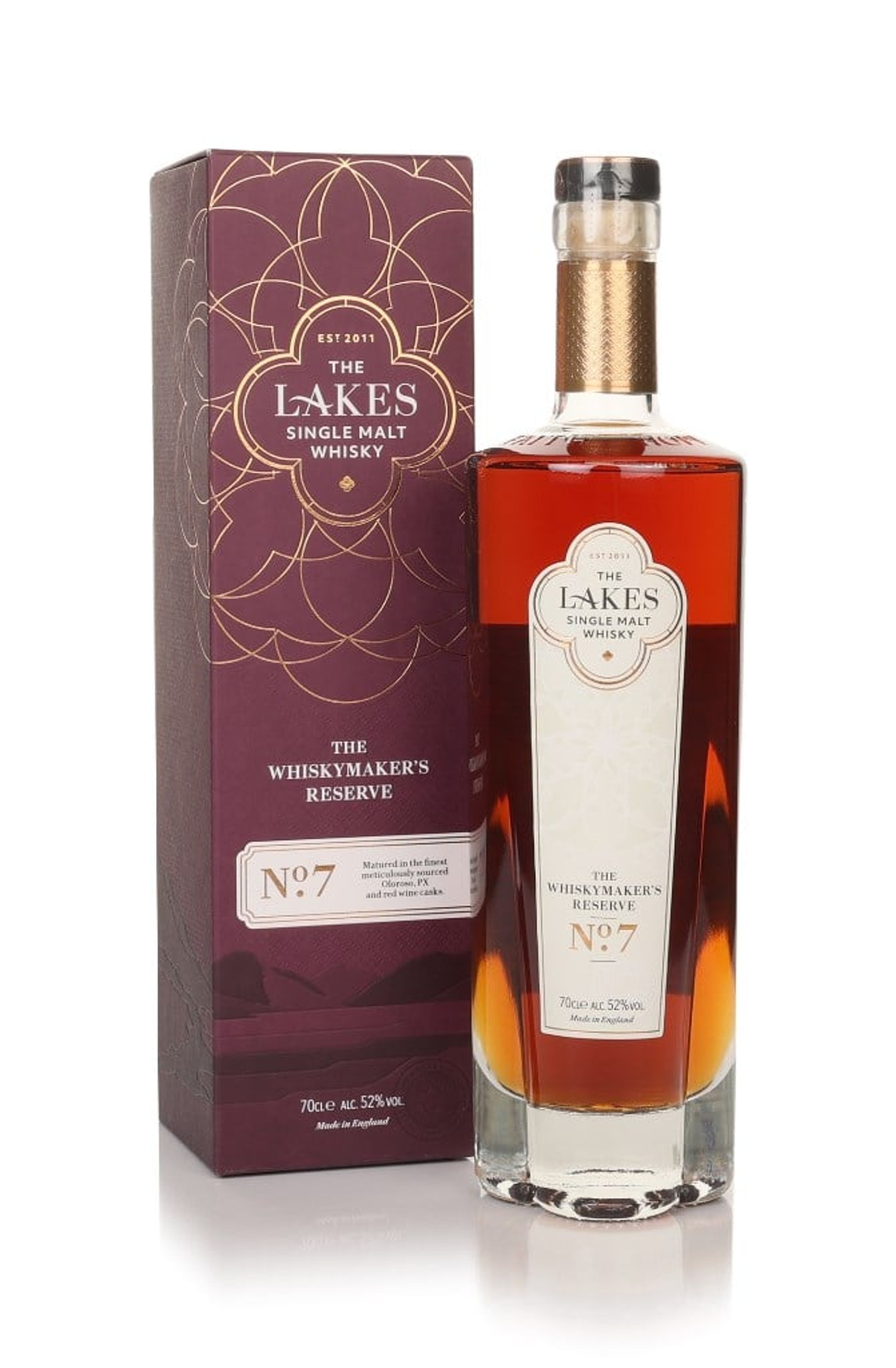 The Lakes Whiskymaker's Reserve No.7 (No Box / Torn Label) 70cl