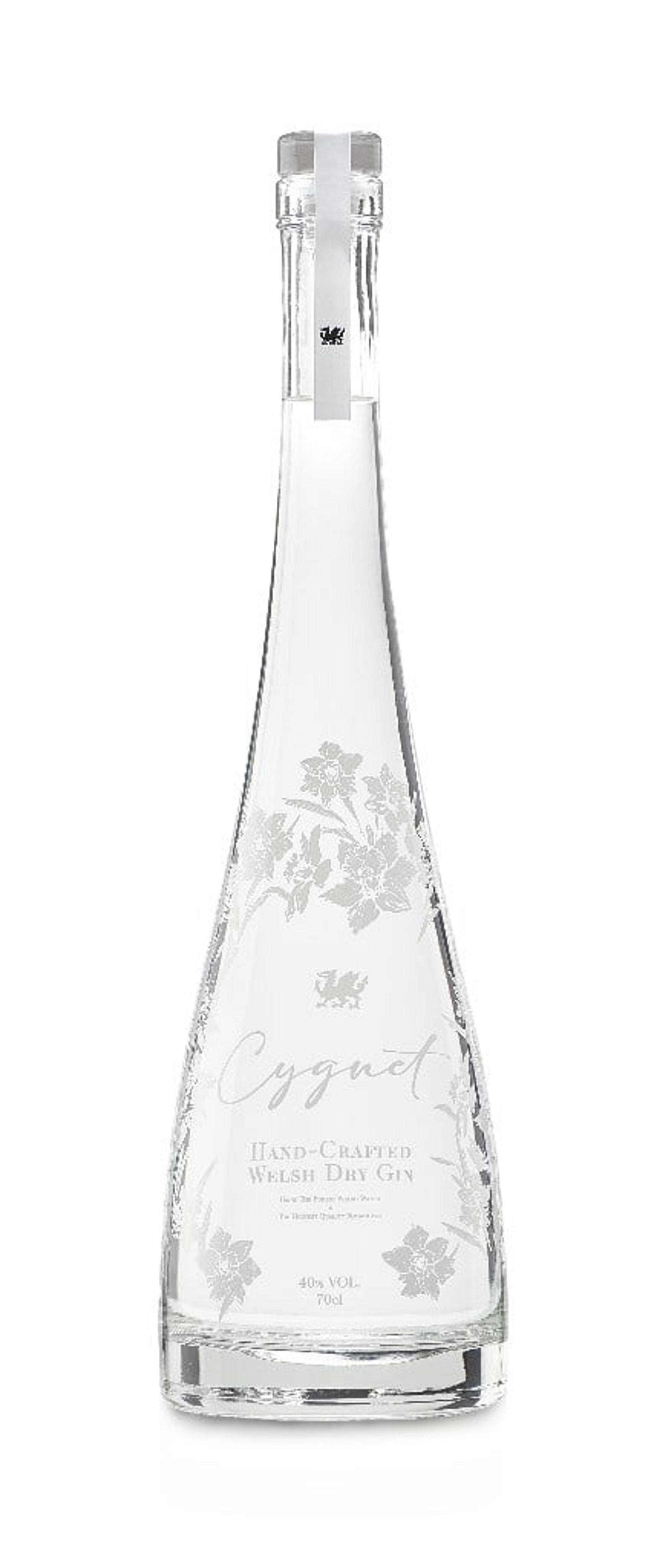 Cygnet Welsh Dry Gin (No Box / Torn Label) 70cl
