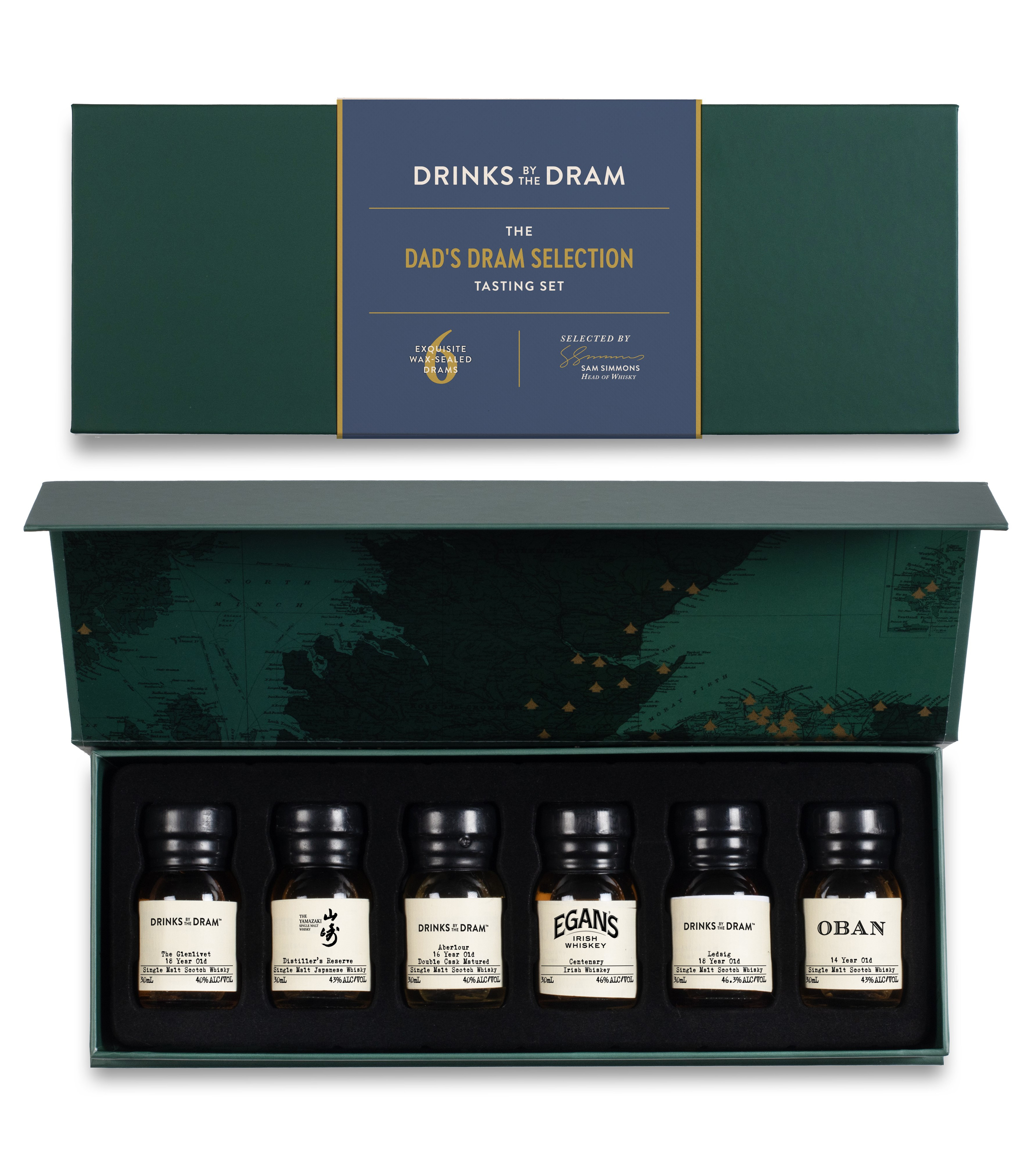 Dad's Premium Whisky Tasting Set (Green) 18cl