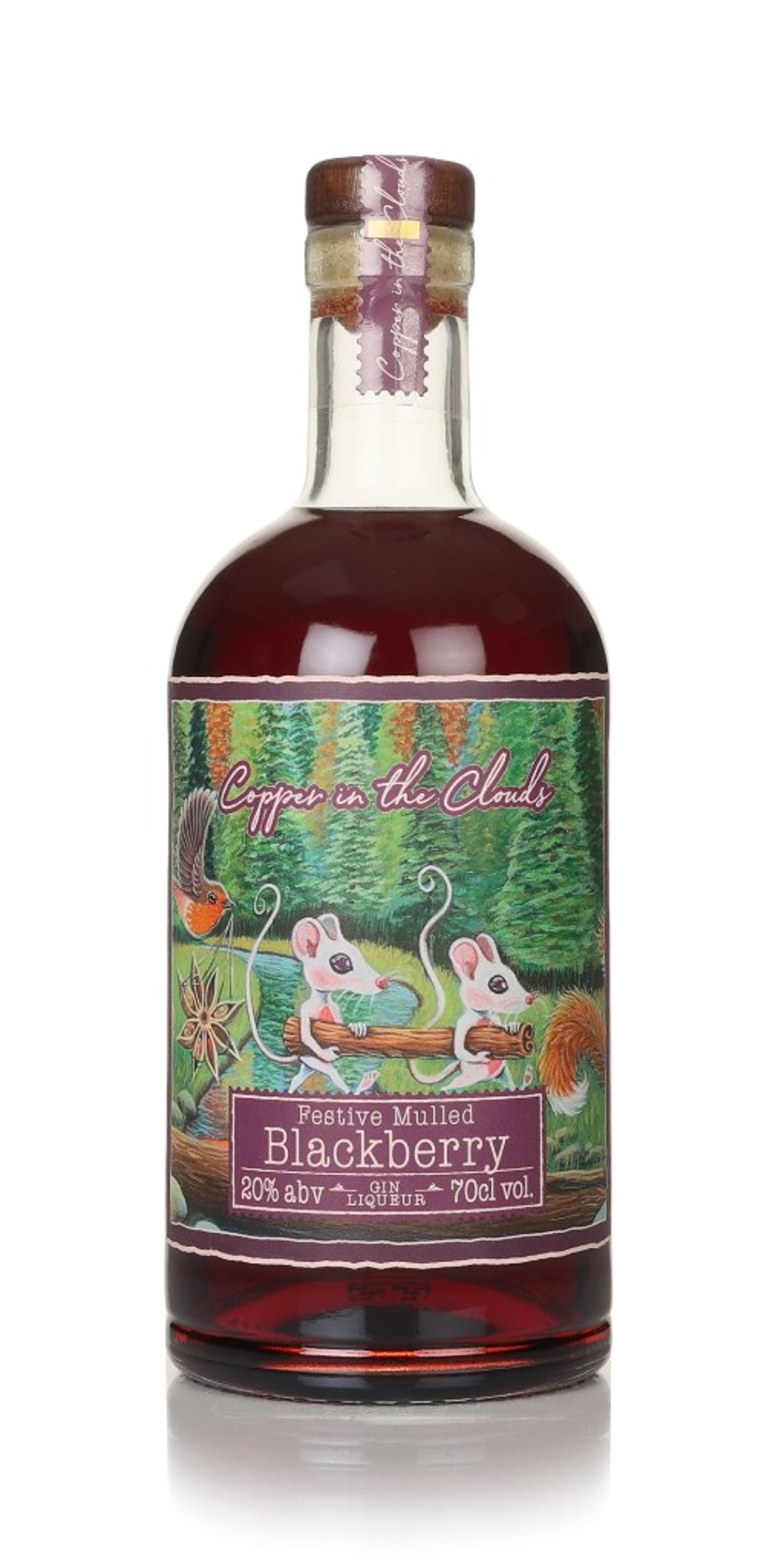 Copper in the Clouds Mulled Blackberry Gin Liqueur 70cl