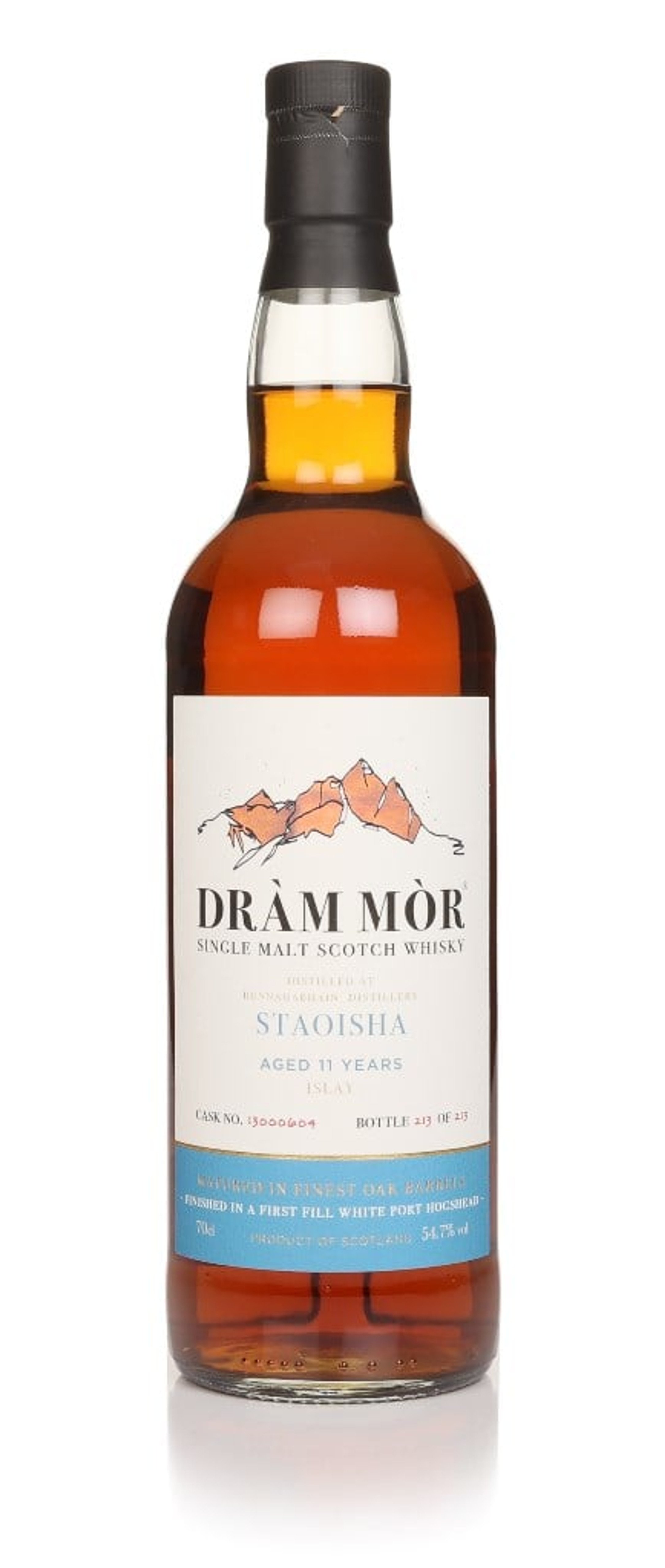 Staoisha 11 Year Old 2013 (cask 13000604) - Dràm Mòr 70cl