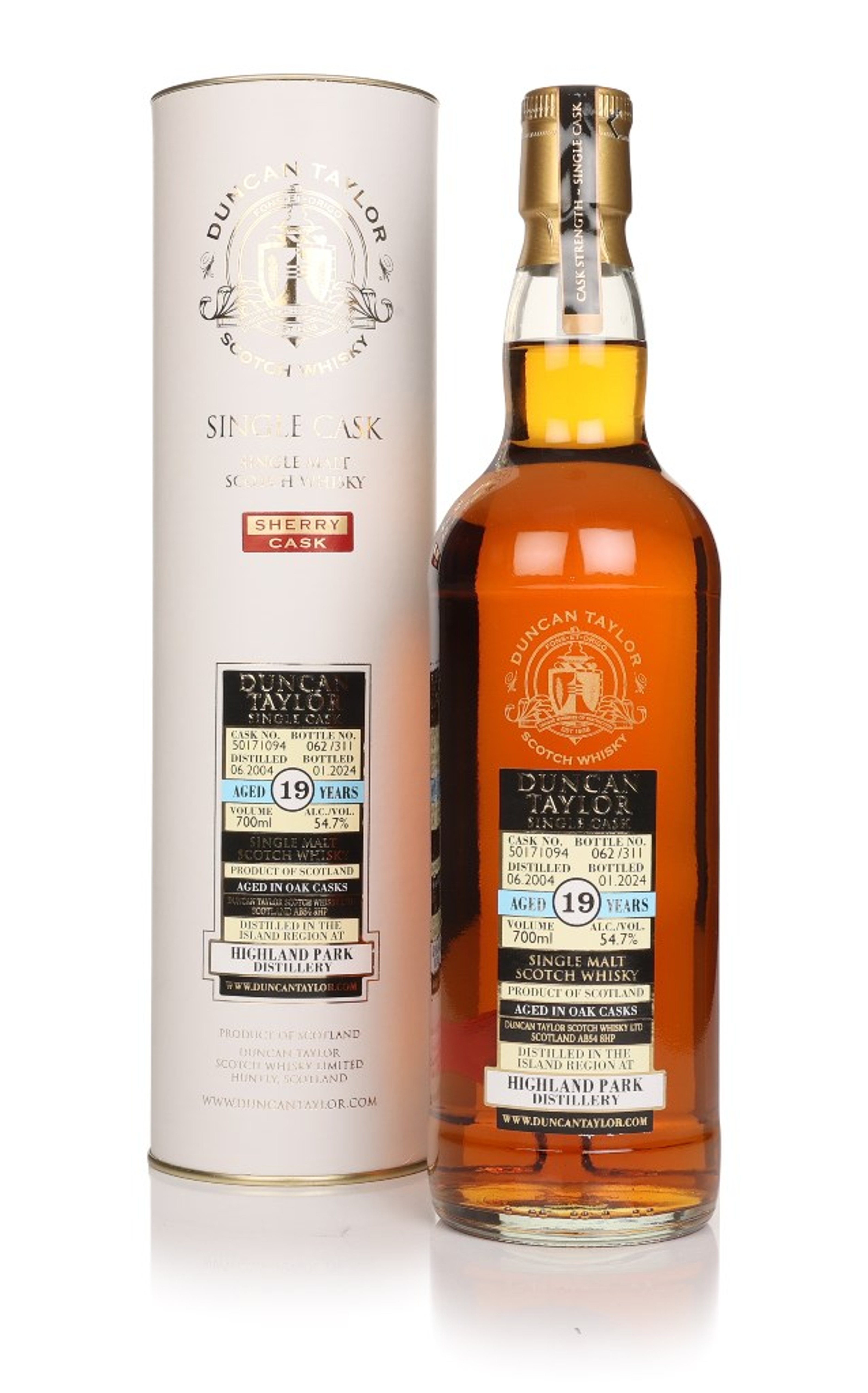 Highland Park 19 Year Old 2004 (cask 50171094) - Single Cask (Duncan Taylor) 70cl