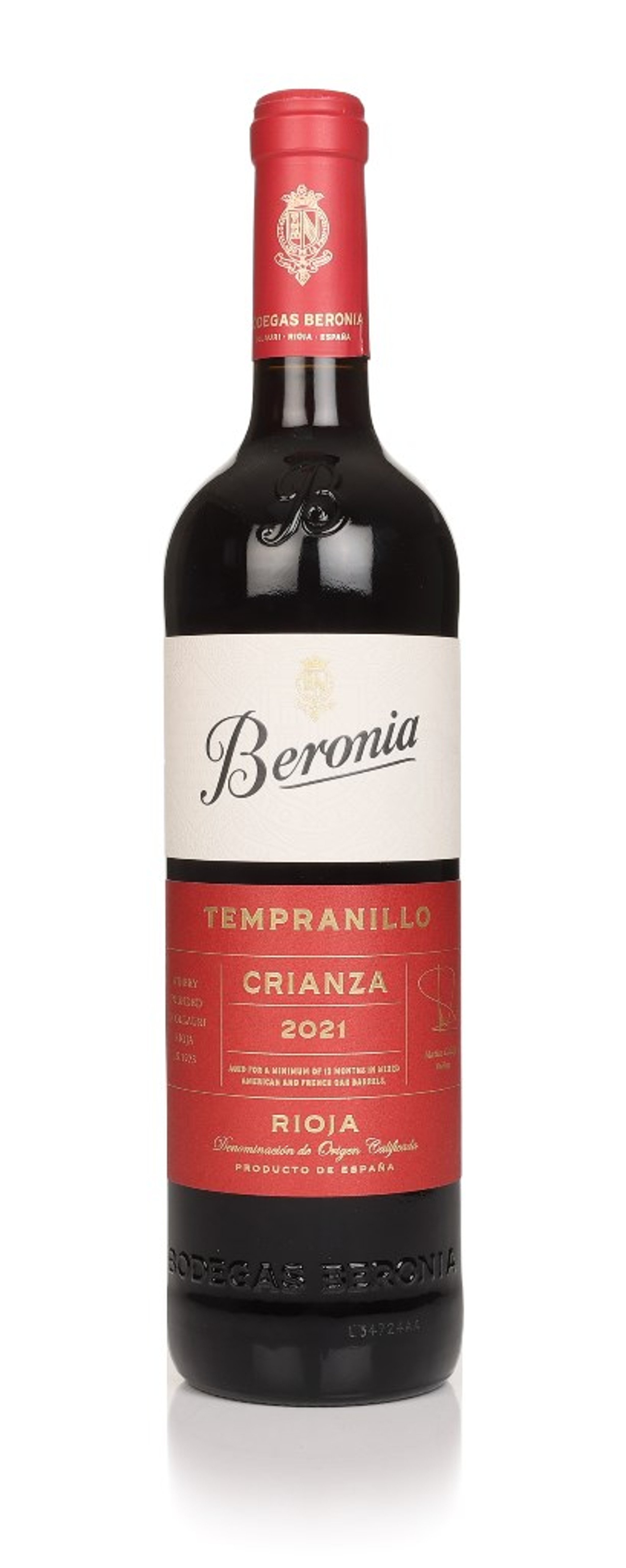 Beronia Rioja Crianza 2021 75cl
