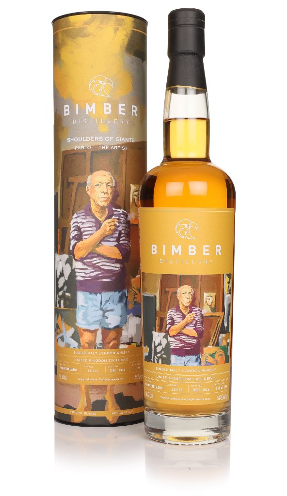 Bimber Shoulders of Giants (cask 521/33) - Pablo The Artist 70cl