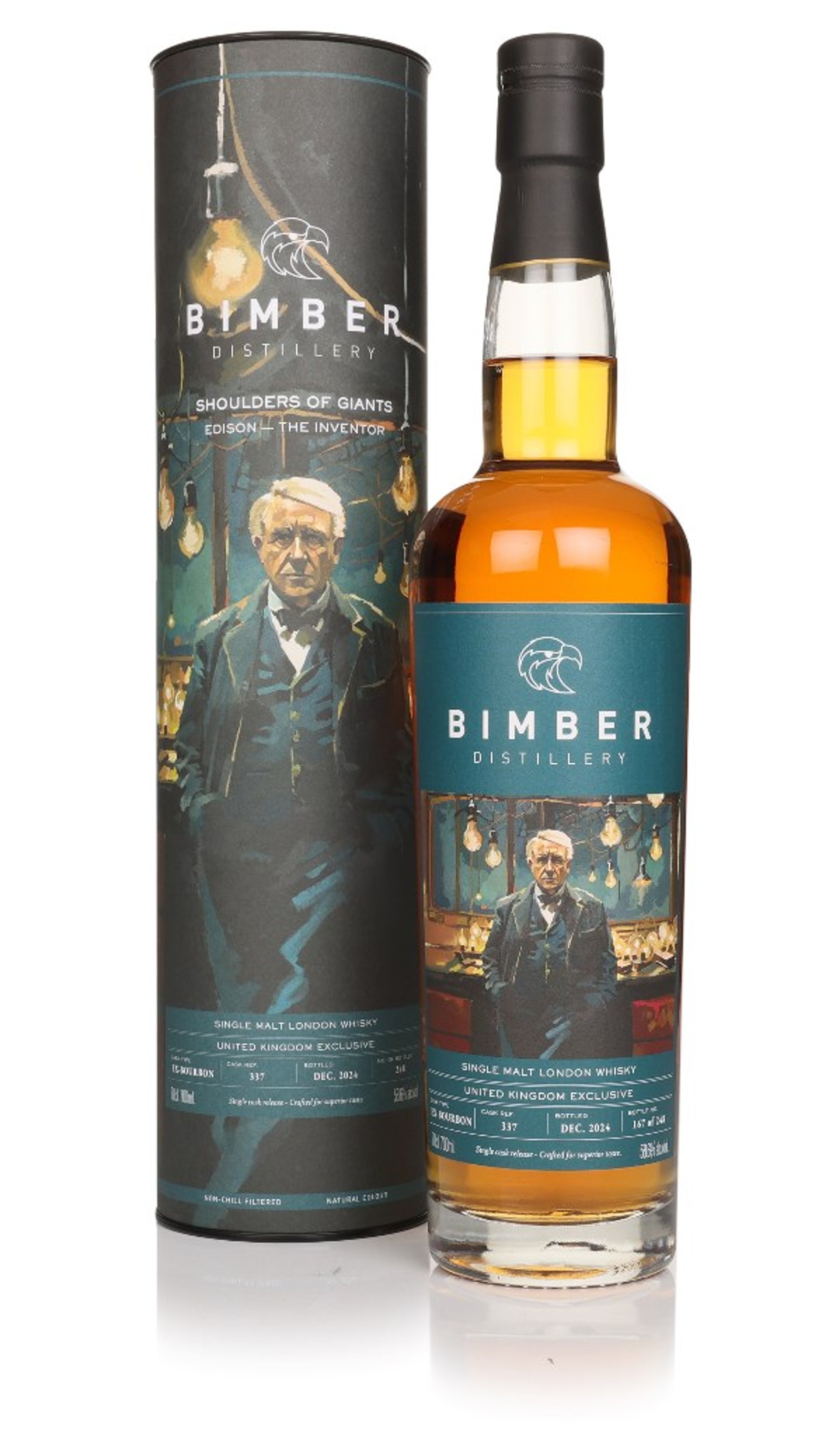 Bimber Shoulders of Giants - Edison The Inventor 70cl