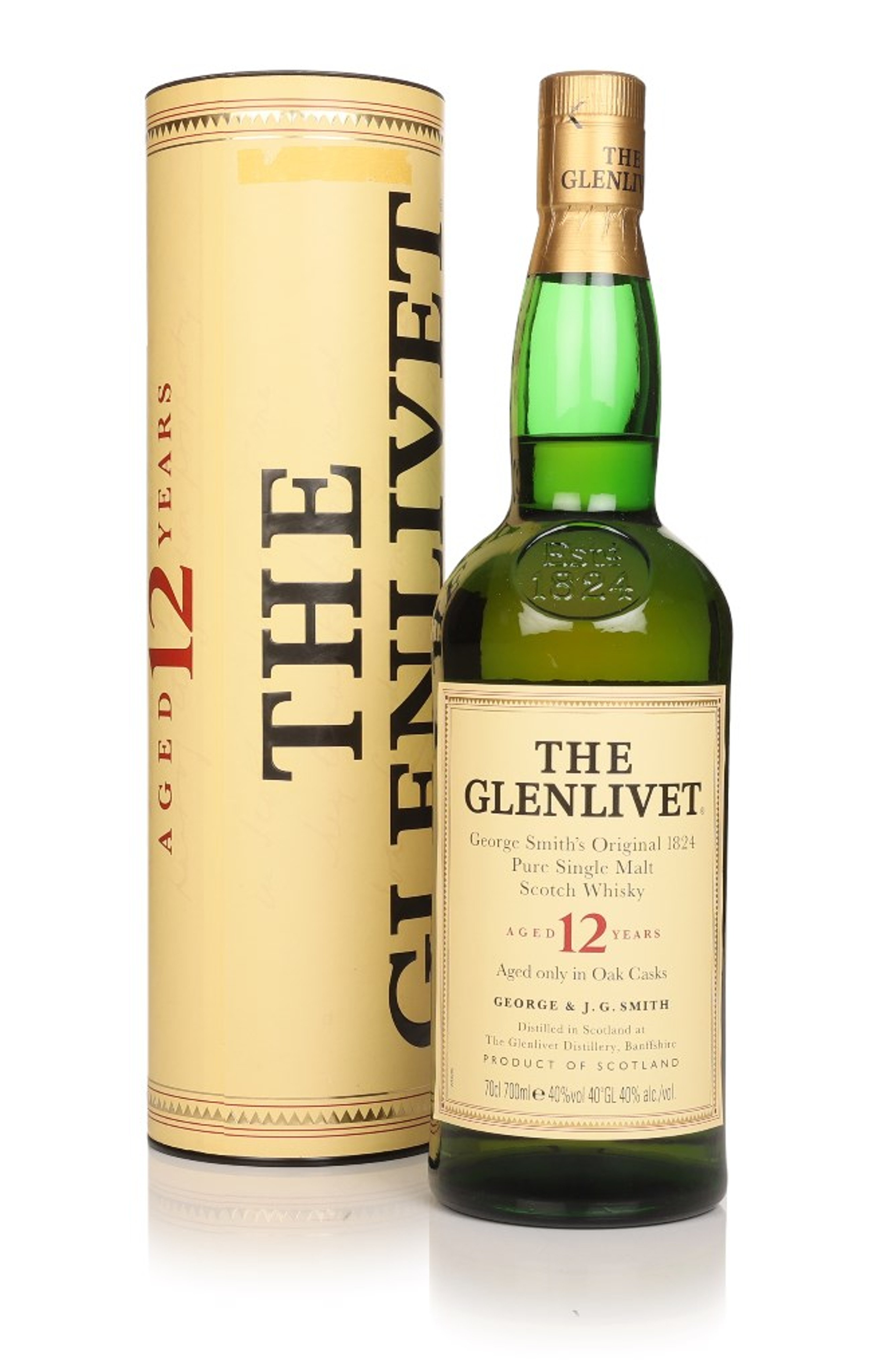 The Glenlivet 12 Year Old - Pre 2004 70cl