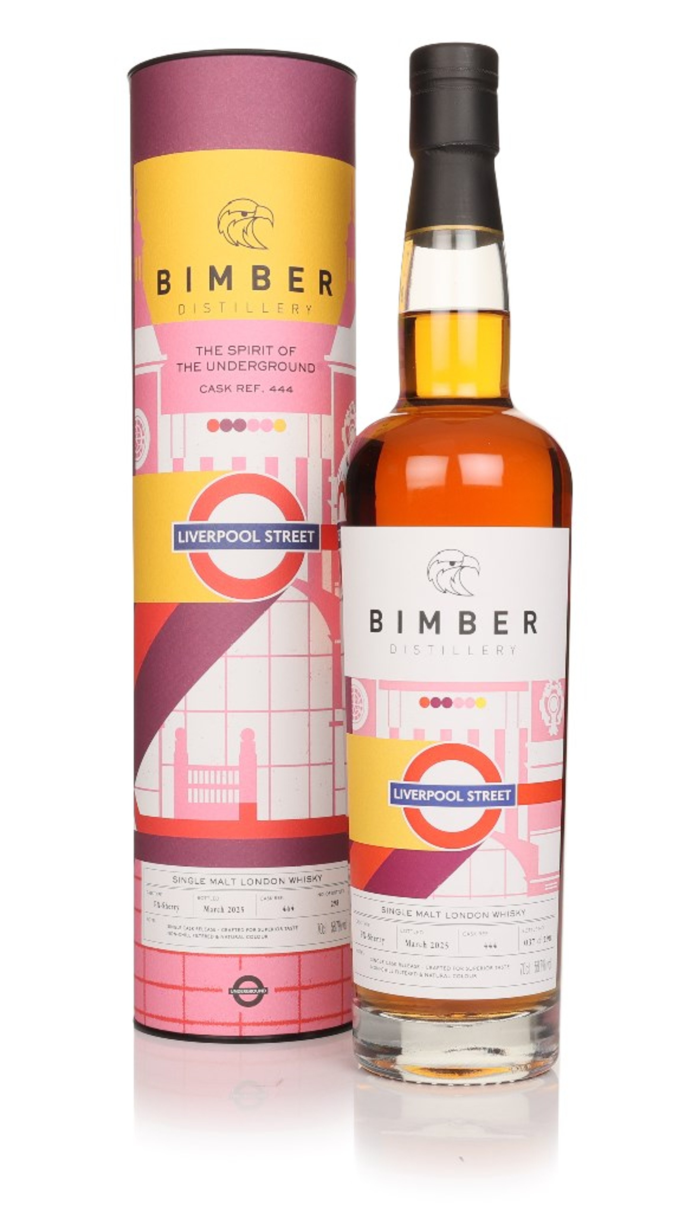 Bimber Spirit of the Underground (cask 444) - Liverpool Street 70cl