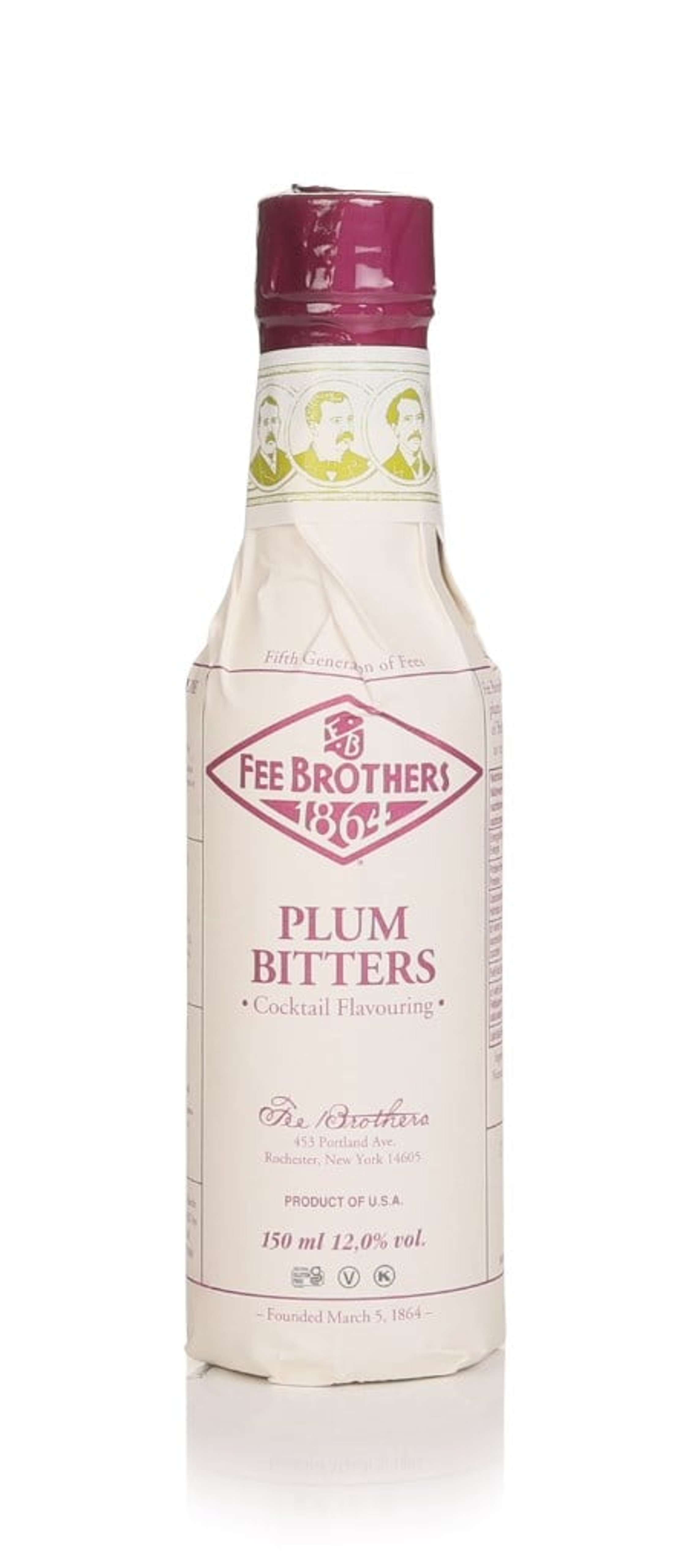 Fee Brothers Plum Bitters (No Box / Torn Label) 15cl