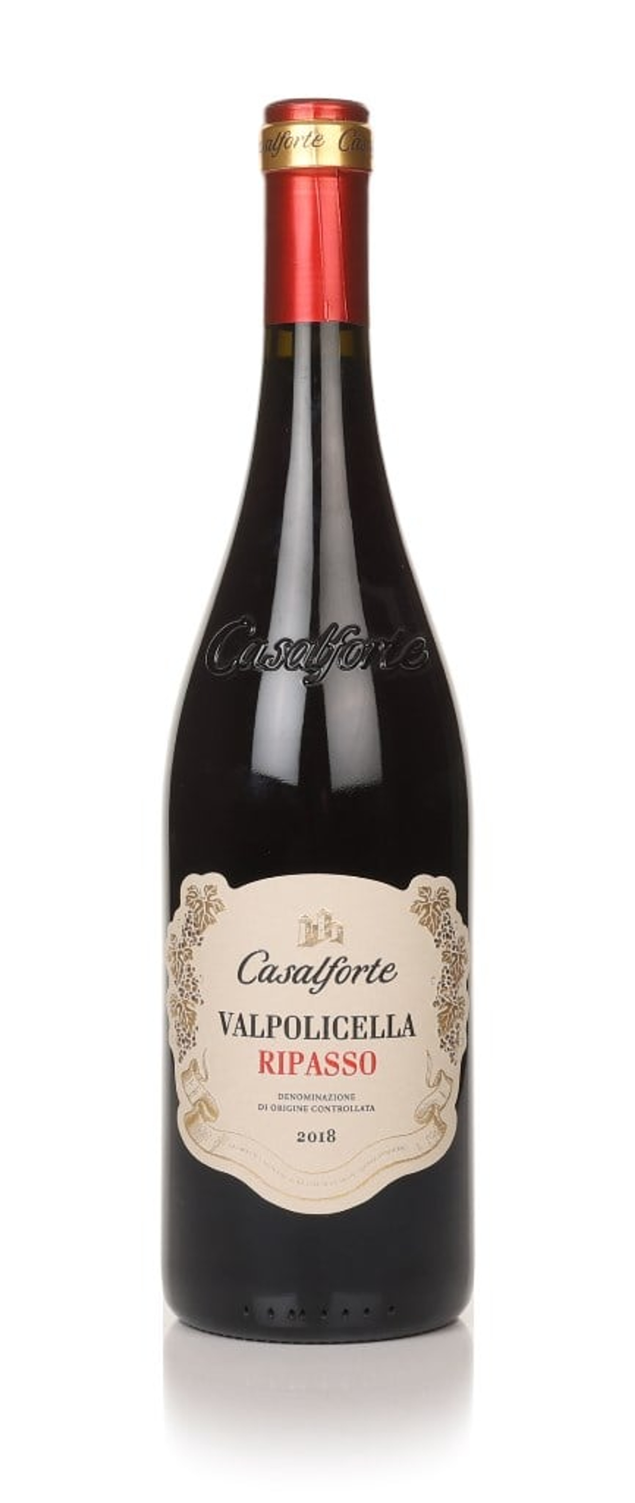 Casalforte Valpolicella Ripasso 2018 (No Box / Torn Label) 75cl