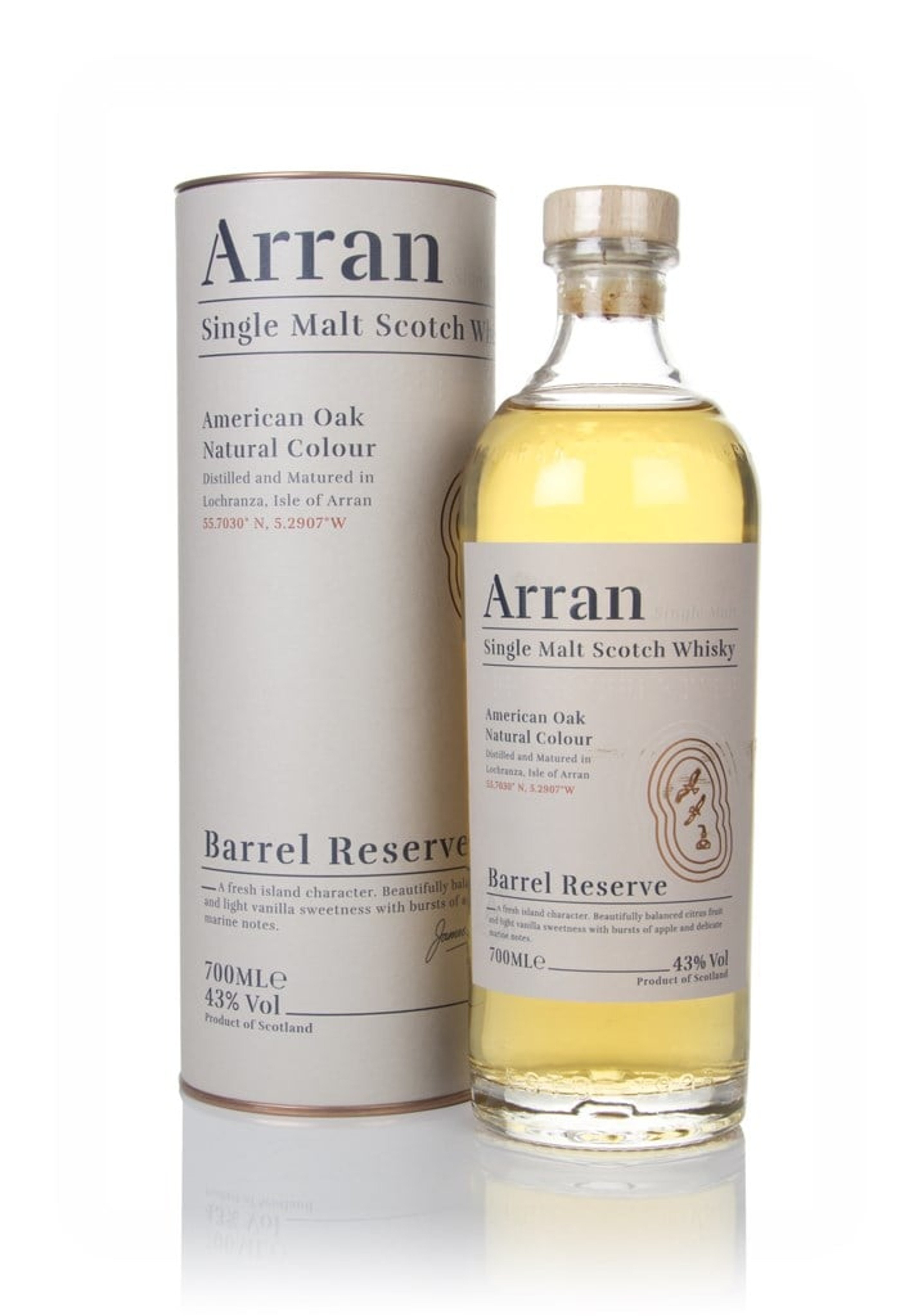 Arran Barrel Reserve (No Box / Torn Label) 70cl