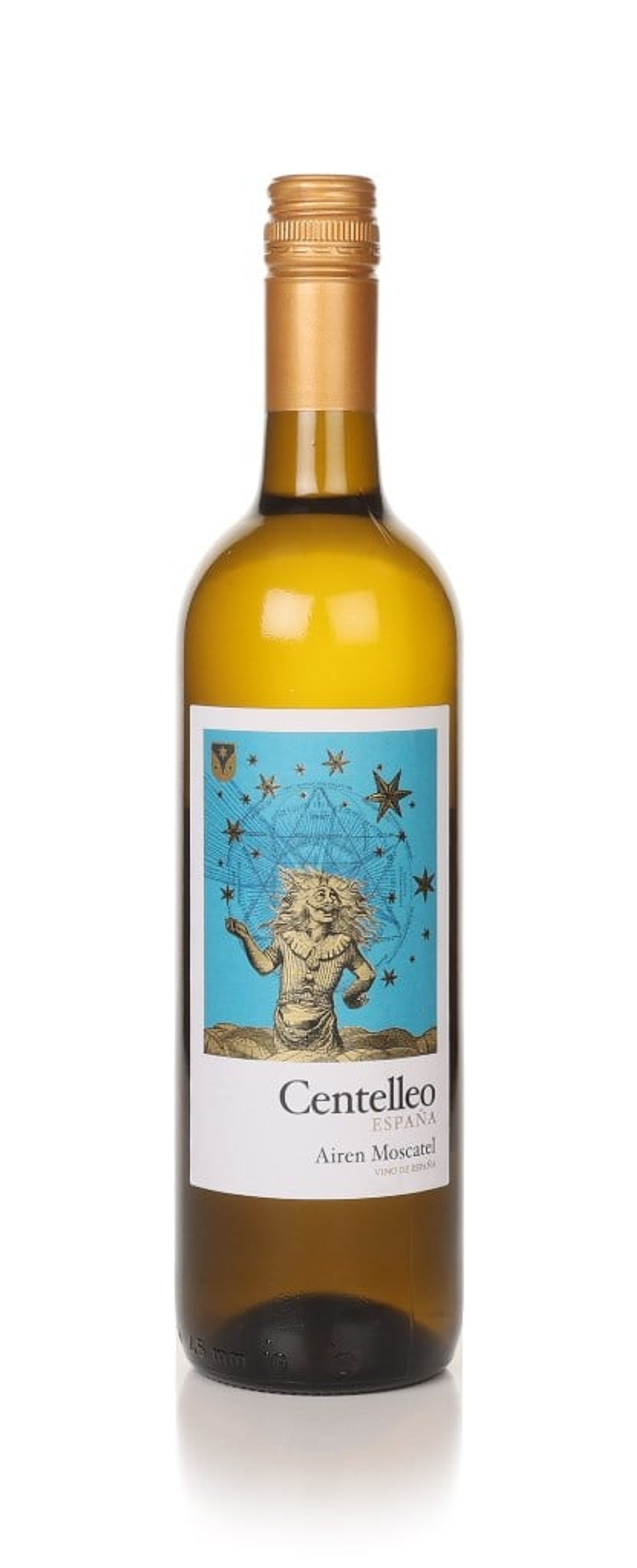 Centelleo Airén Moscatel 2019 (No Box / Torn Label) 75cl