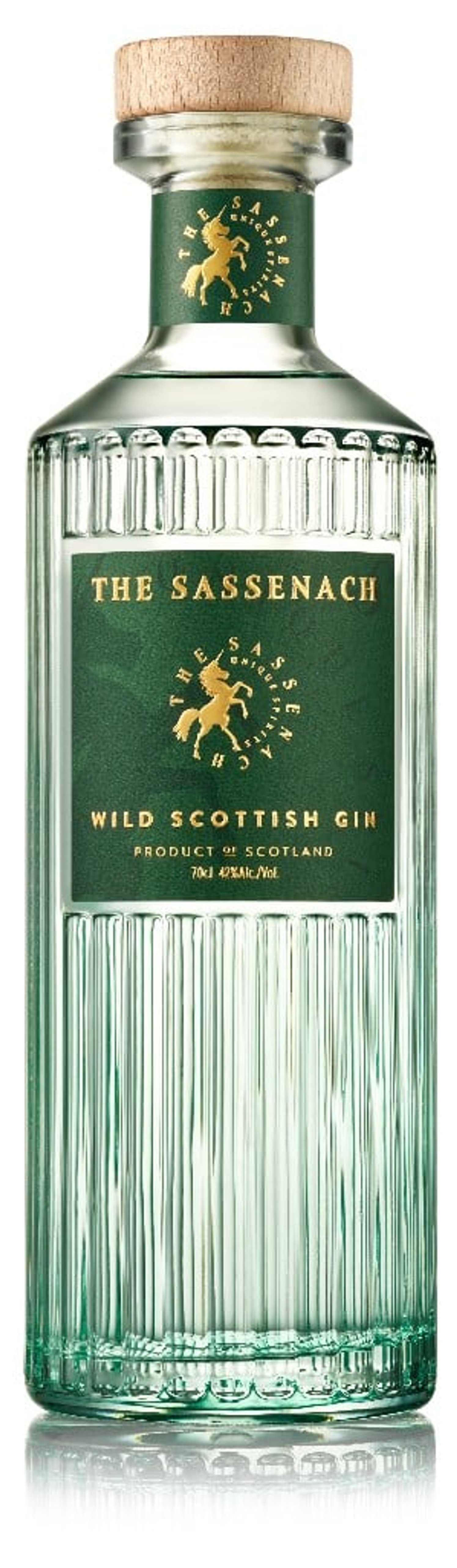 The Sassenach Wild Scottish Gin (No Box / Torn Label) 70cl