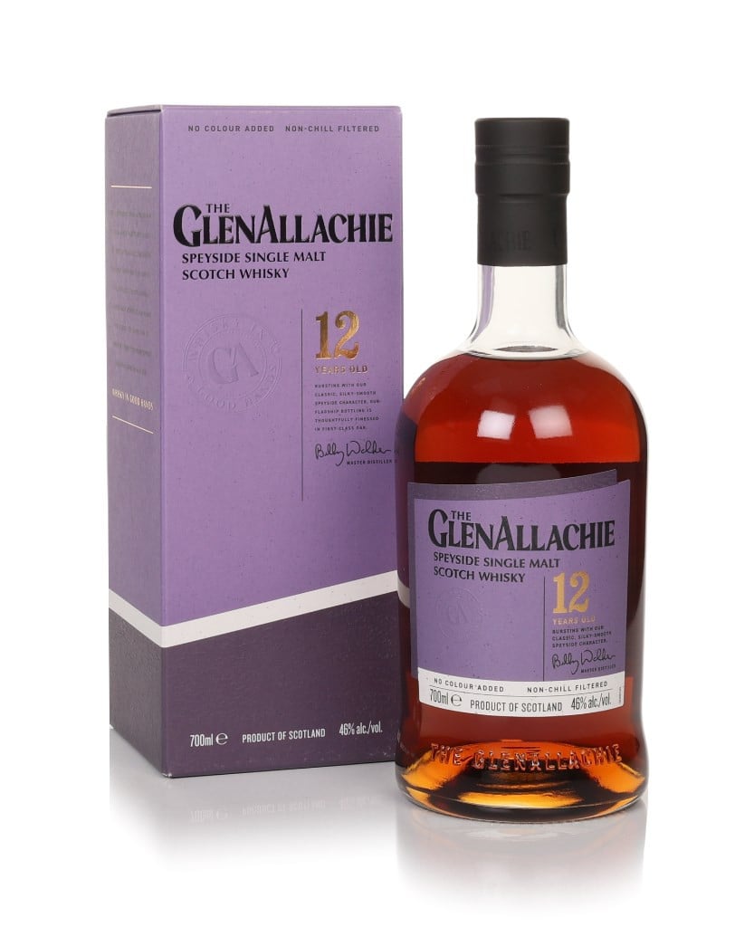GlenAllachie 12 Year Old (No Box / Torn Label) 70cl