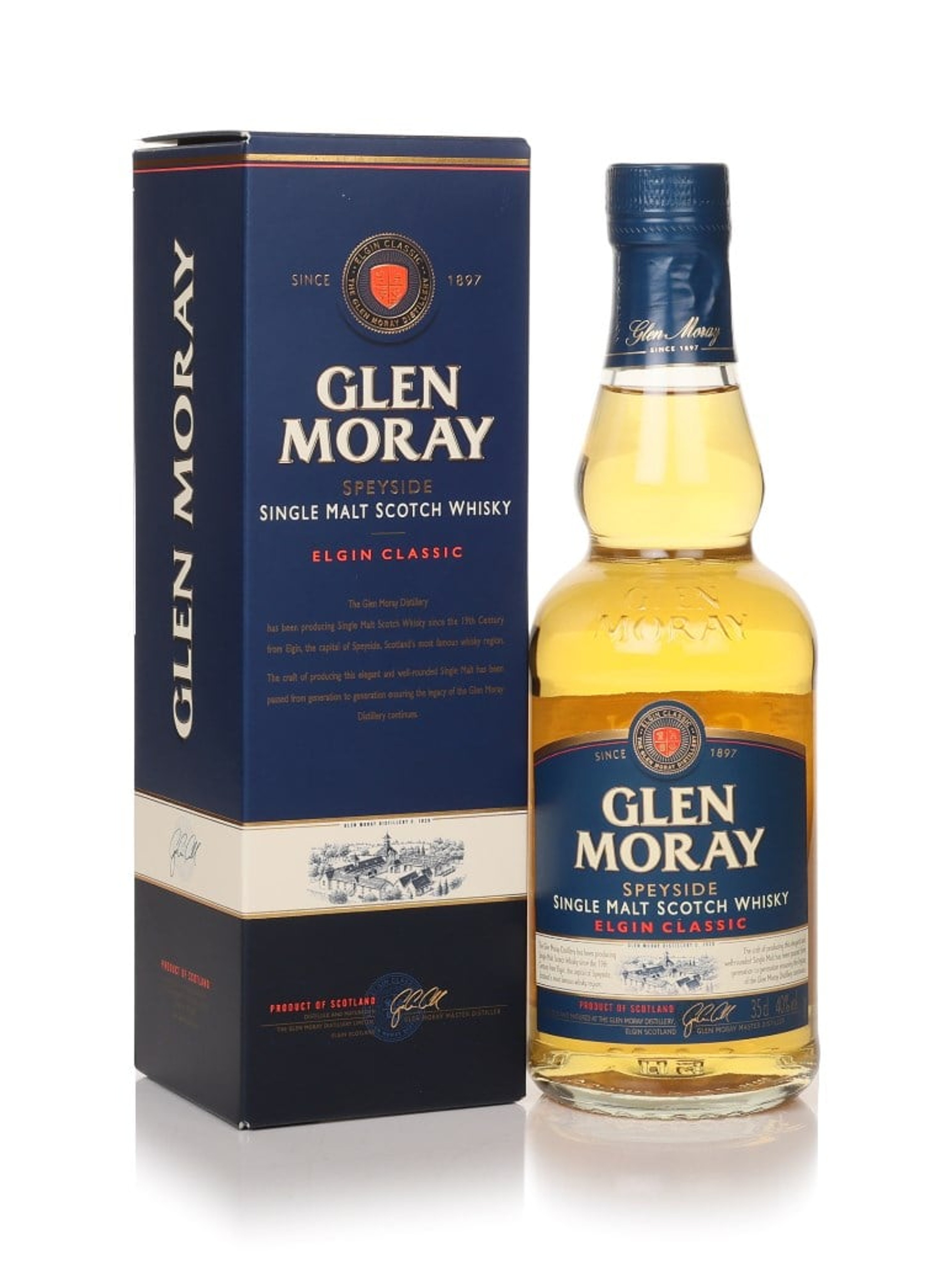 Glen Moray Elgin Classic 35cl (No Box / Torn Label)