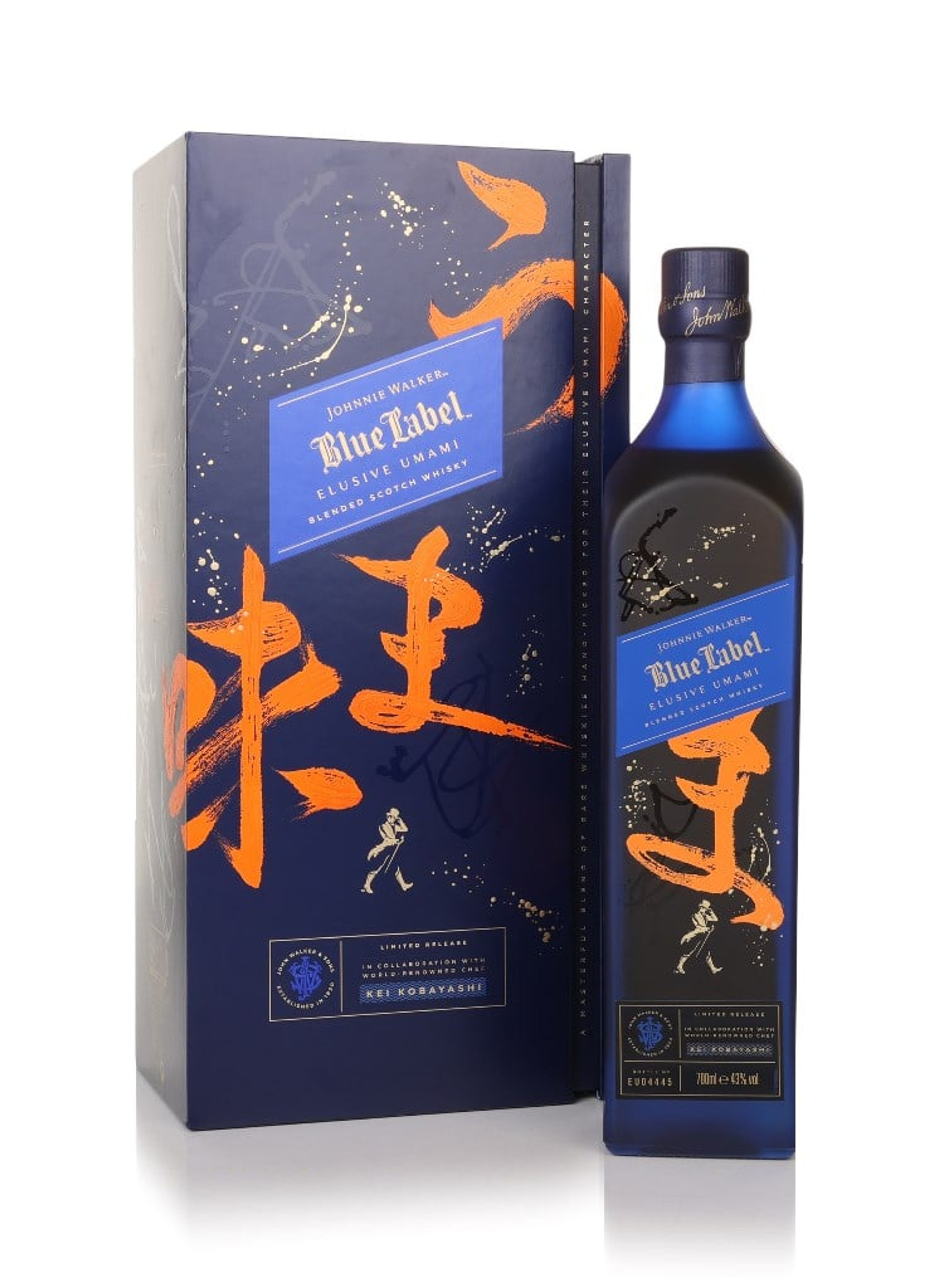 Johnnie Walker Blue Label - Elusive Umami (No Box / Torn Label) 70cl