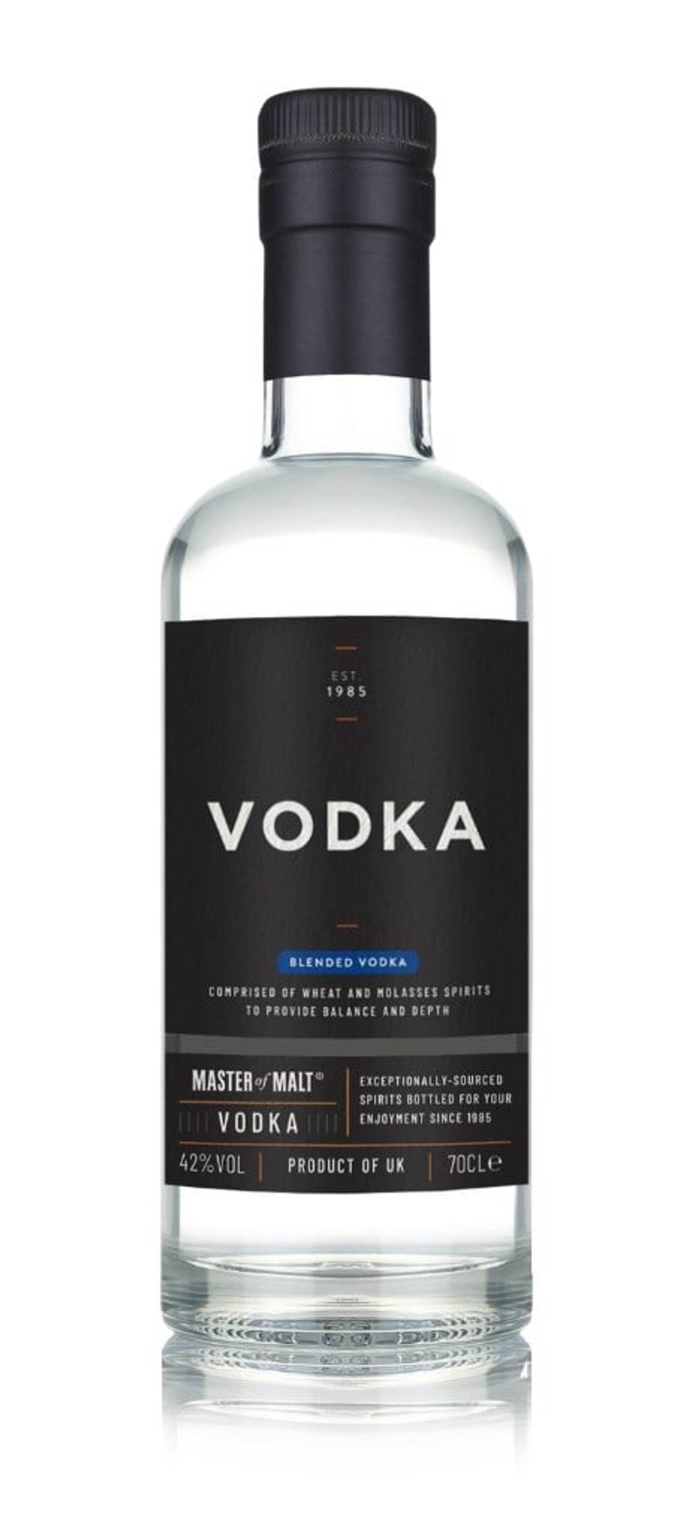Master of Malt Vodka (No Box / Torn Label) 70cl