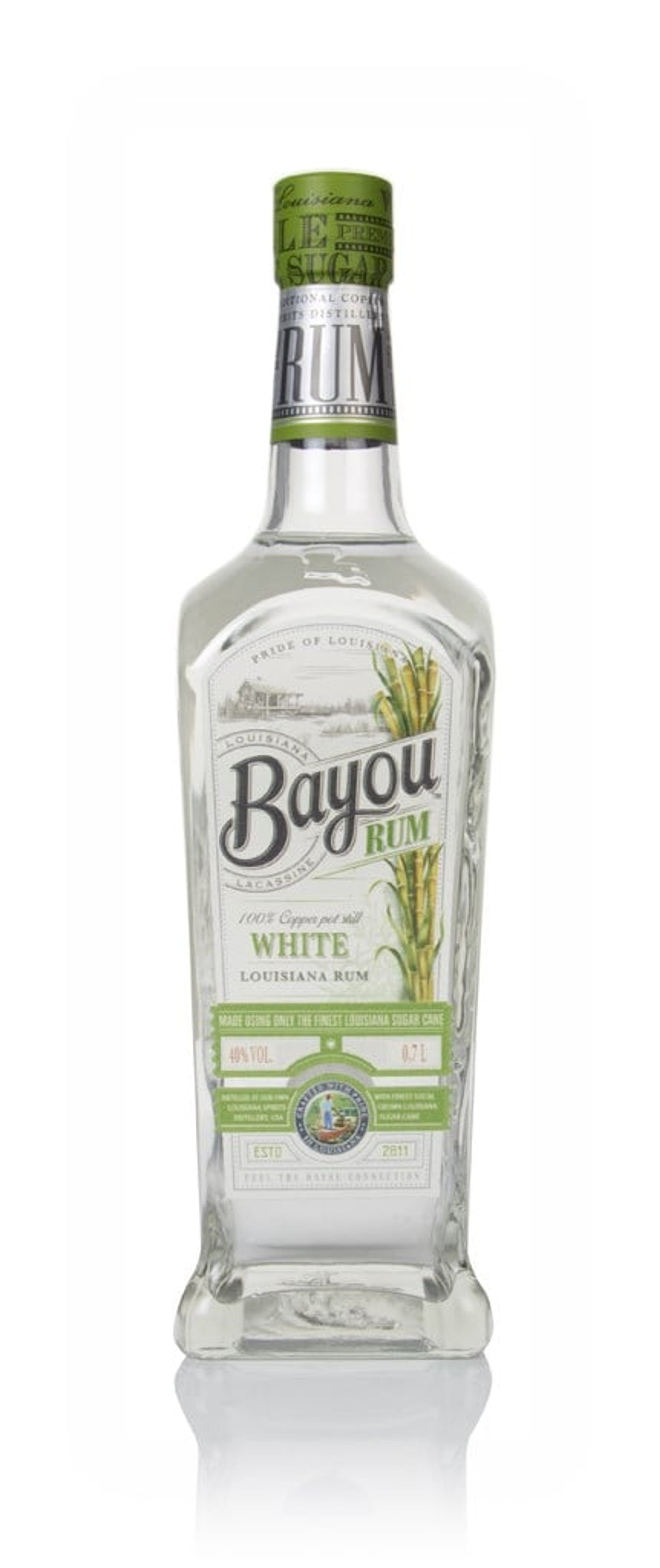 Bayou White Rum (No Box / Torn Label) 70cl