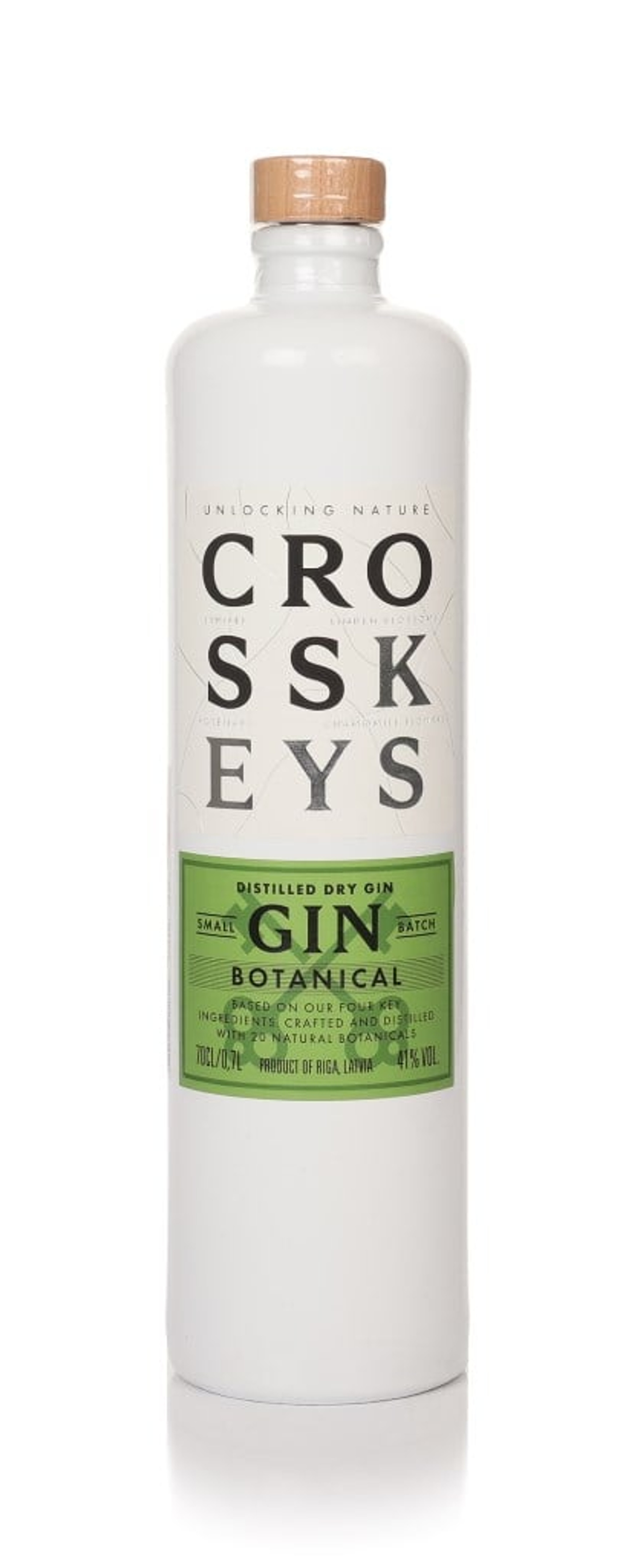 Cross Keys Gin (No Box / Torn Label) 70cl