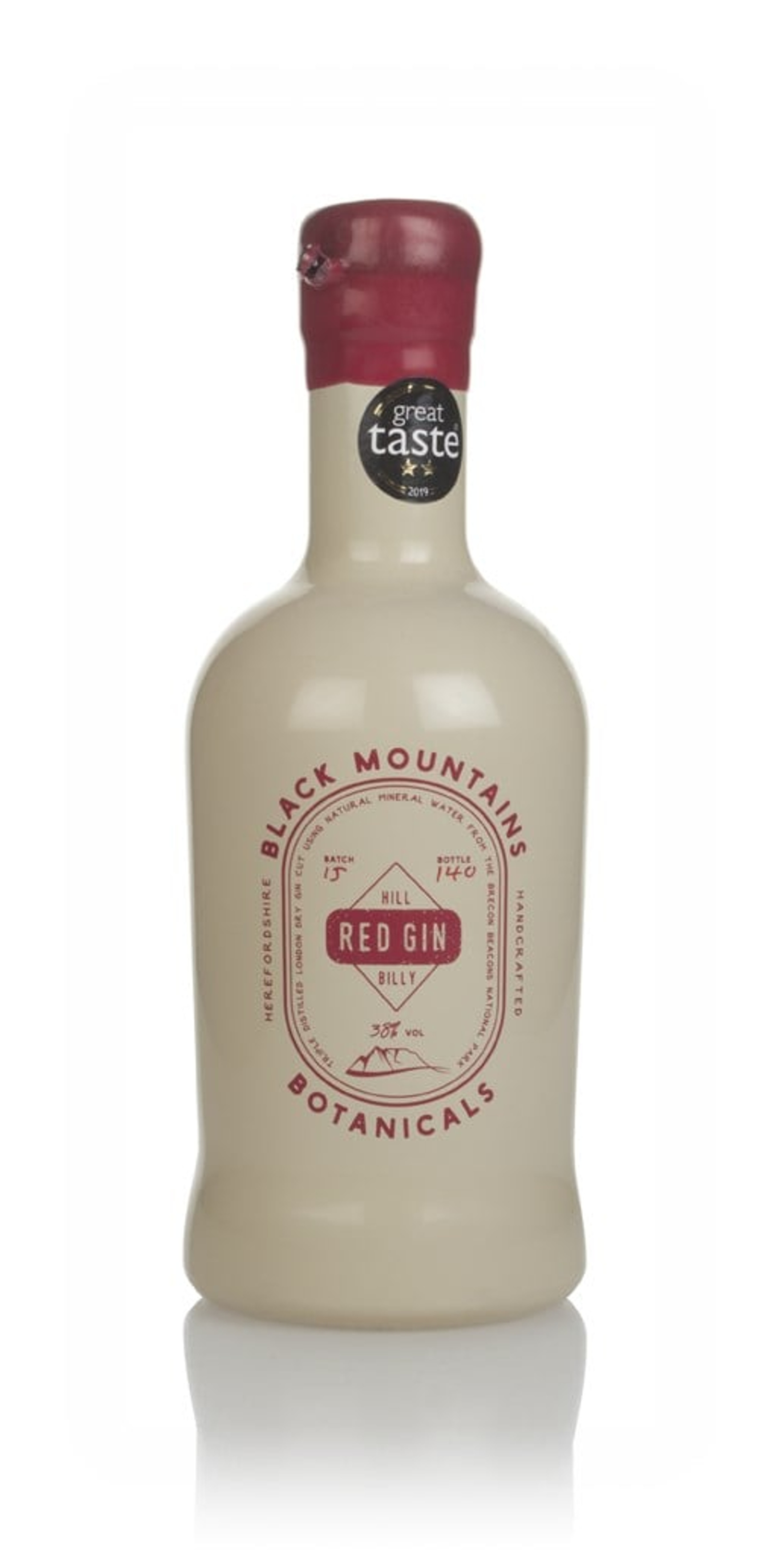 Hill Billy Red Gin (No Box / Torn Label) 50cl
