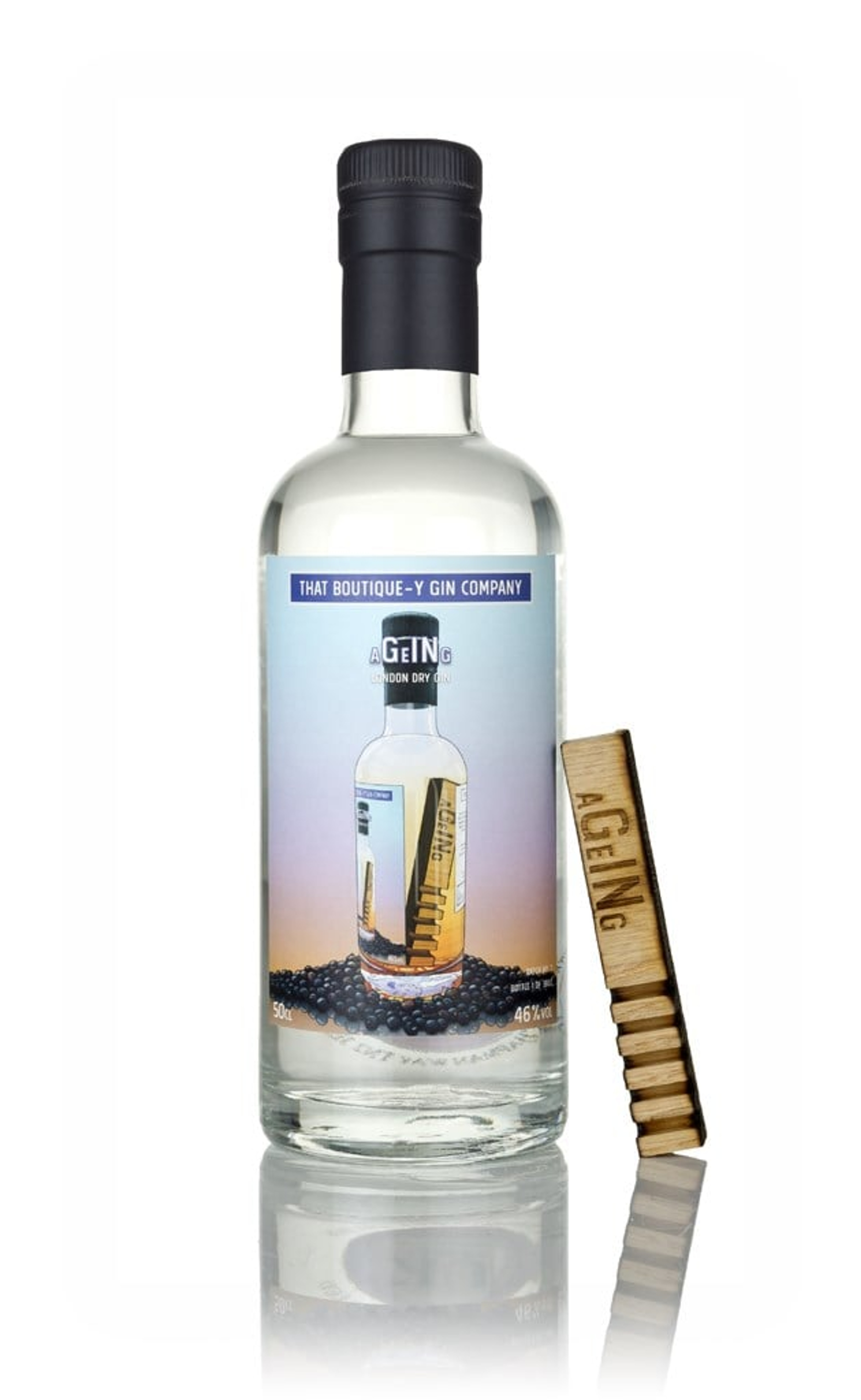 aGeINg (That Boutique-y Gin Company) (No Box / Torn Label) 50cl