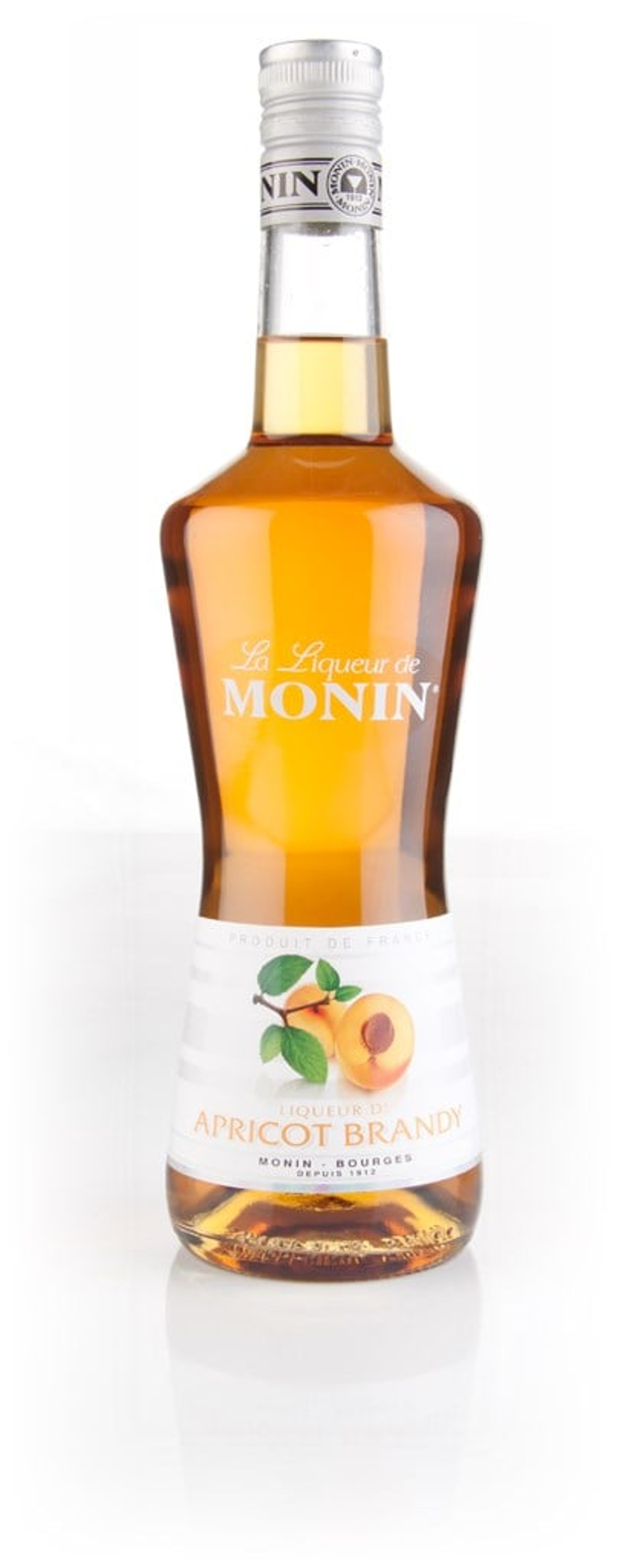 Monin Liqueur De Apricot Brandy (No Box / Torn Label) 70cl