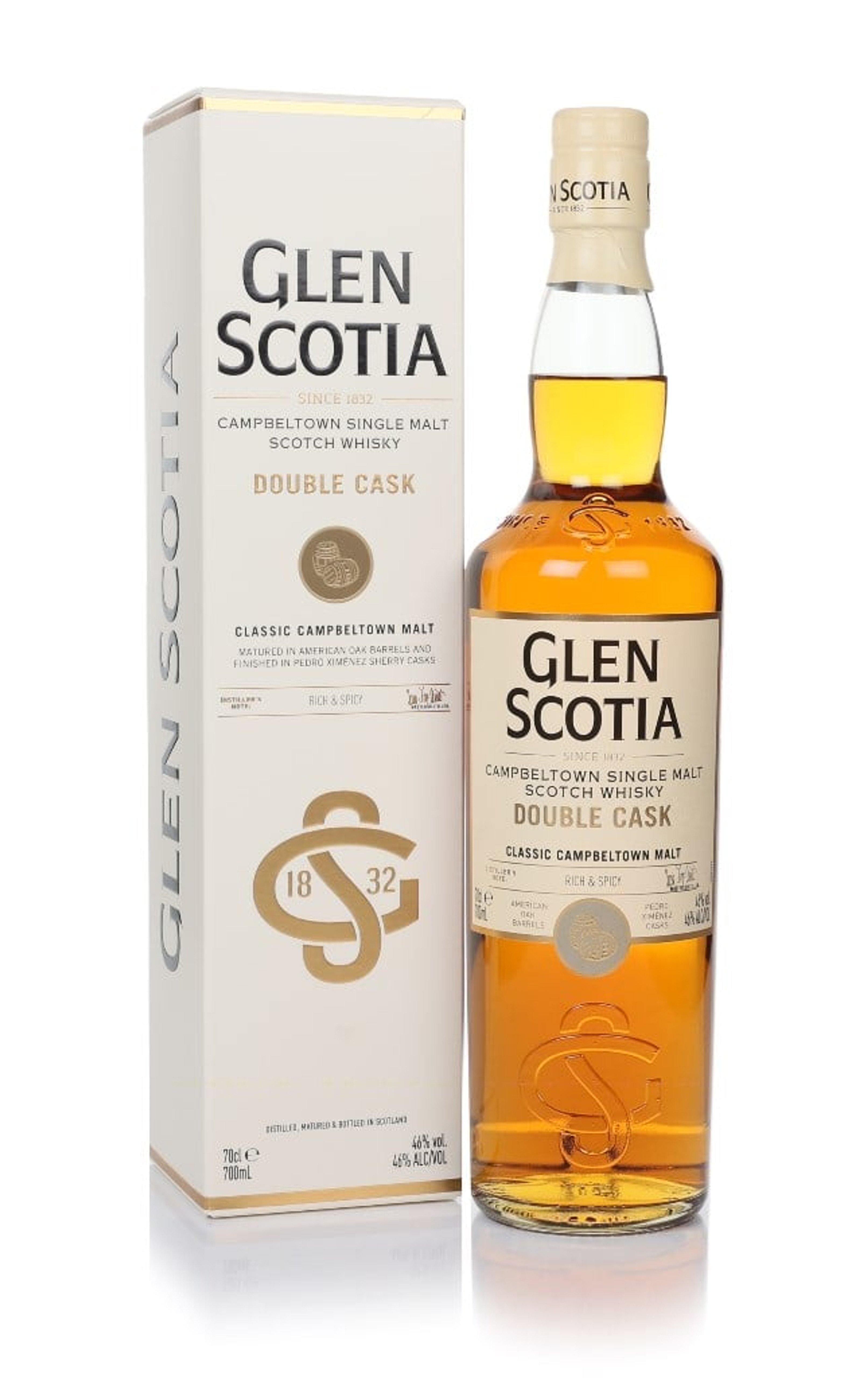 Glen Scotia Double Cask (No Box / Torn Label) 70cl