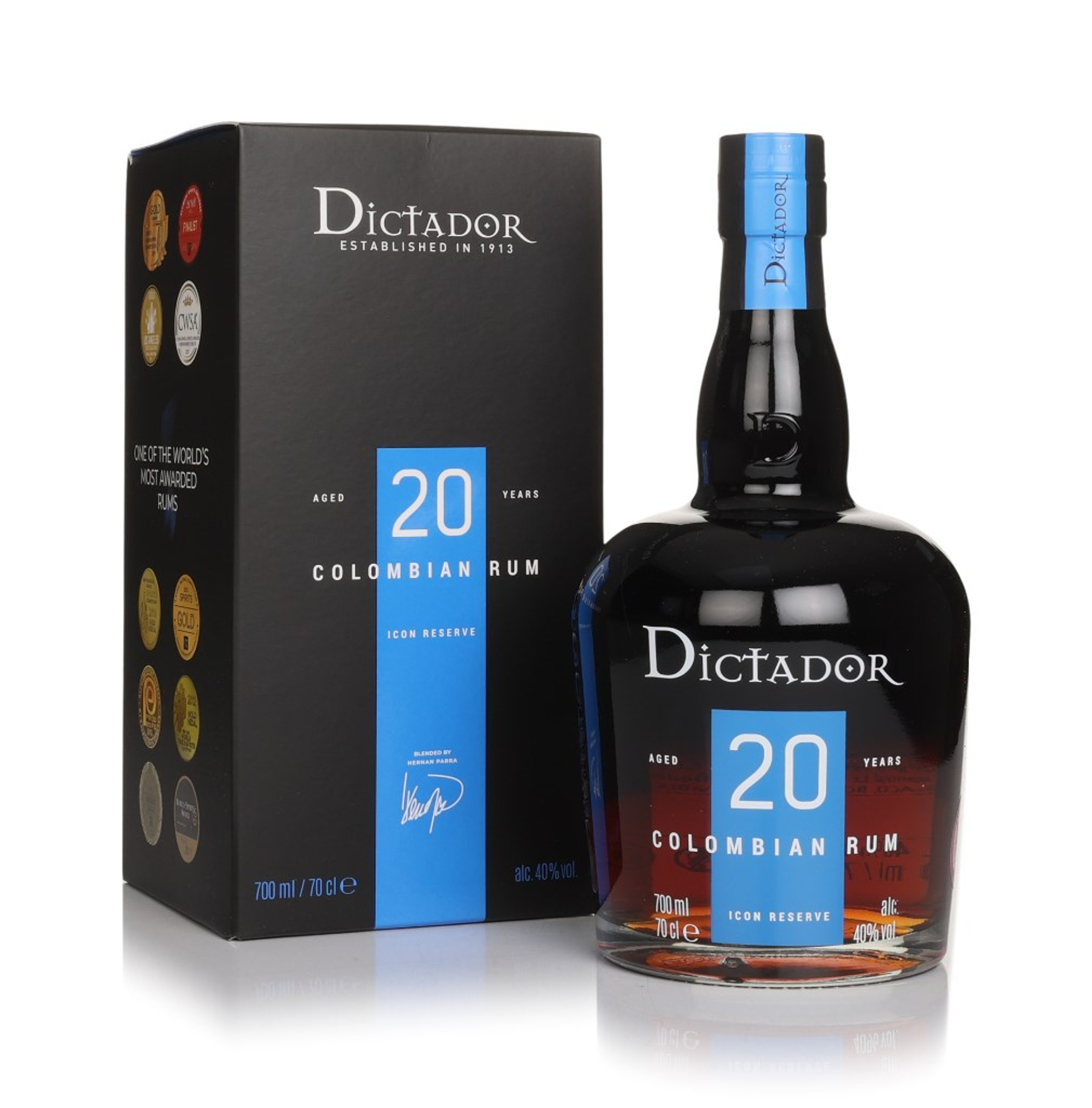 Dictador 20 Year Old (No Box / Torn Label) 70cl