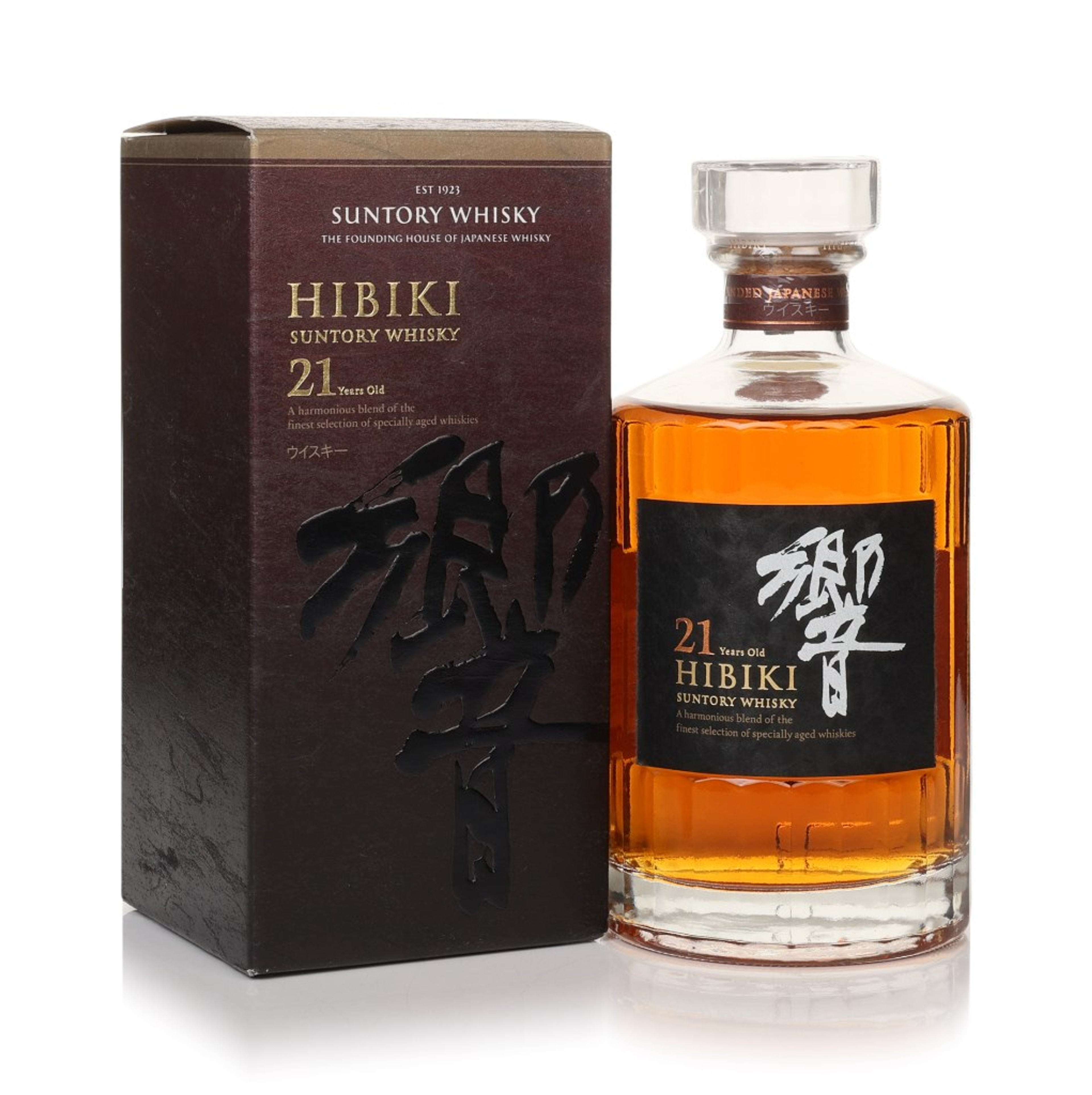 Hibiki 21 Year Old (No Box / Torn Label) 70cl