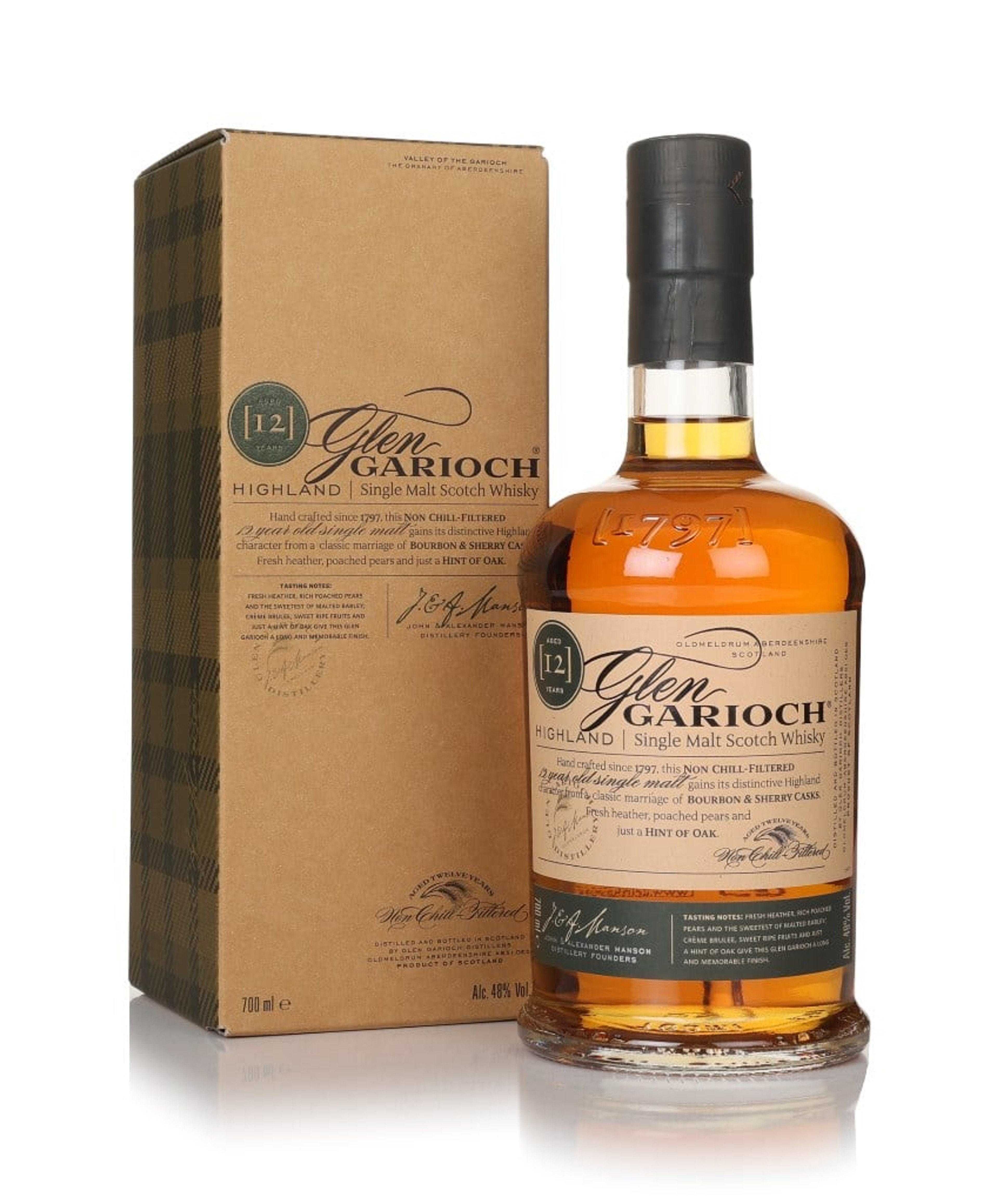 Glen Garioch 12 Year Old (No Box / Torn Label) 70cl