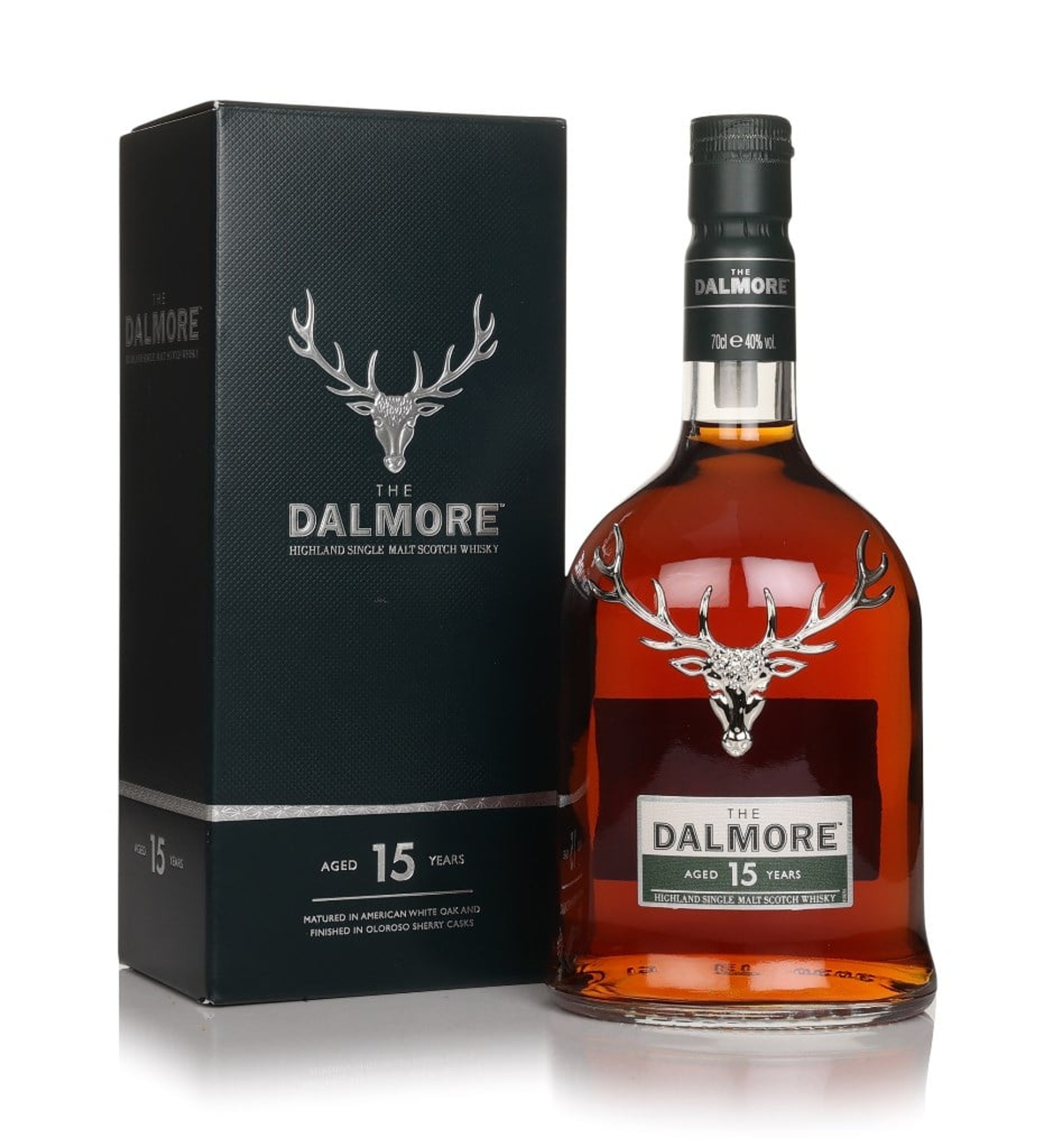 Dalmore 15 Year Old (No Box / Torn Label) 70cl