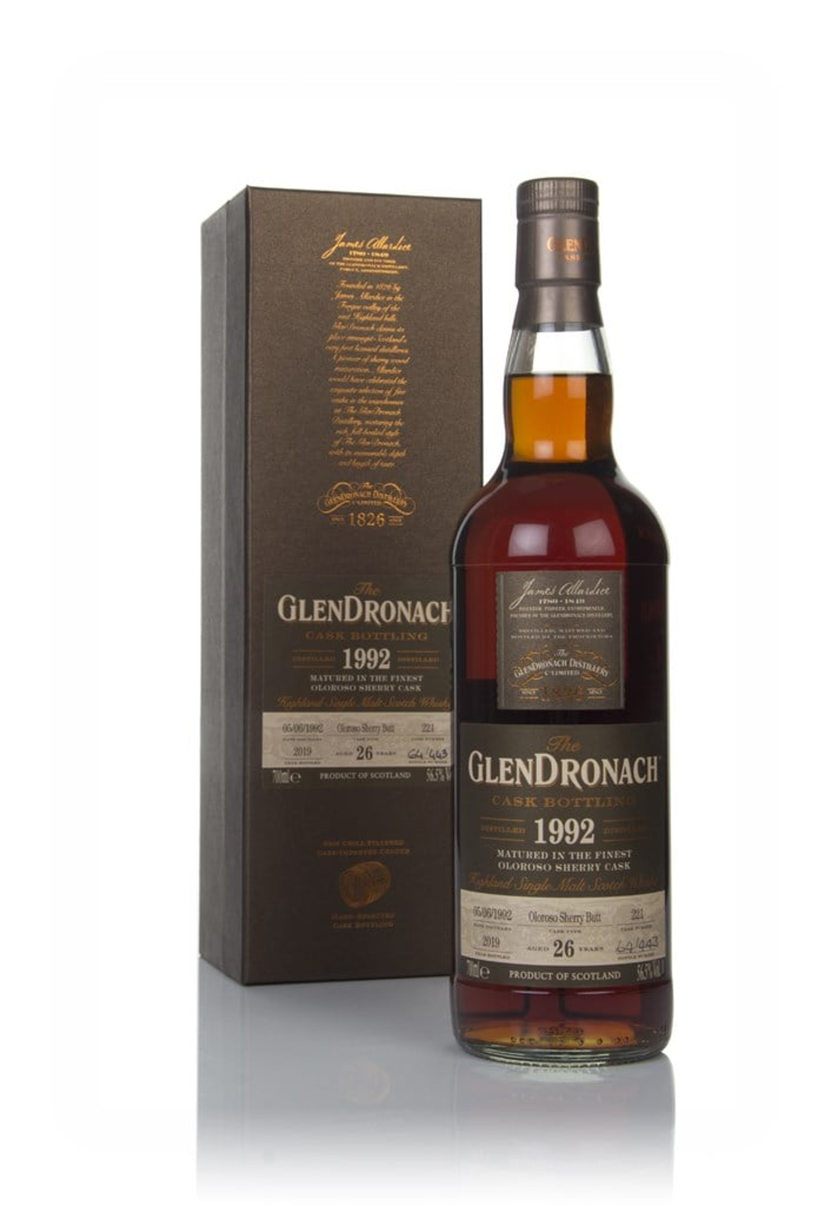 The GlenDronach 26 Year Old 1992 (cask 221) 70cl