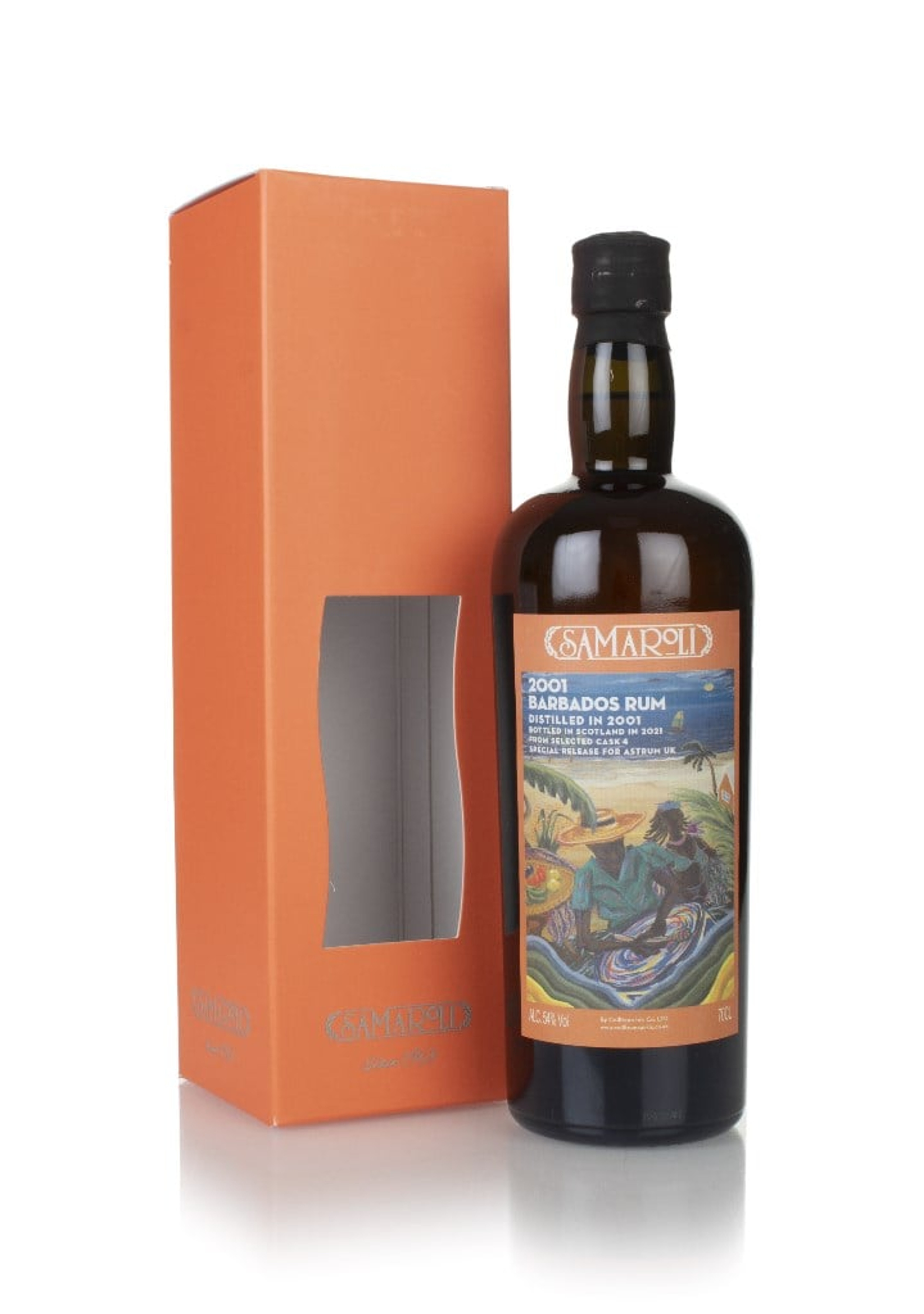 Barbados 2001 (bottled 2021) (cask 4) - Samaroli (No Box / Torn Label) 70cl